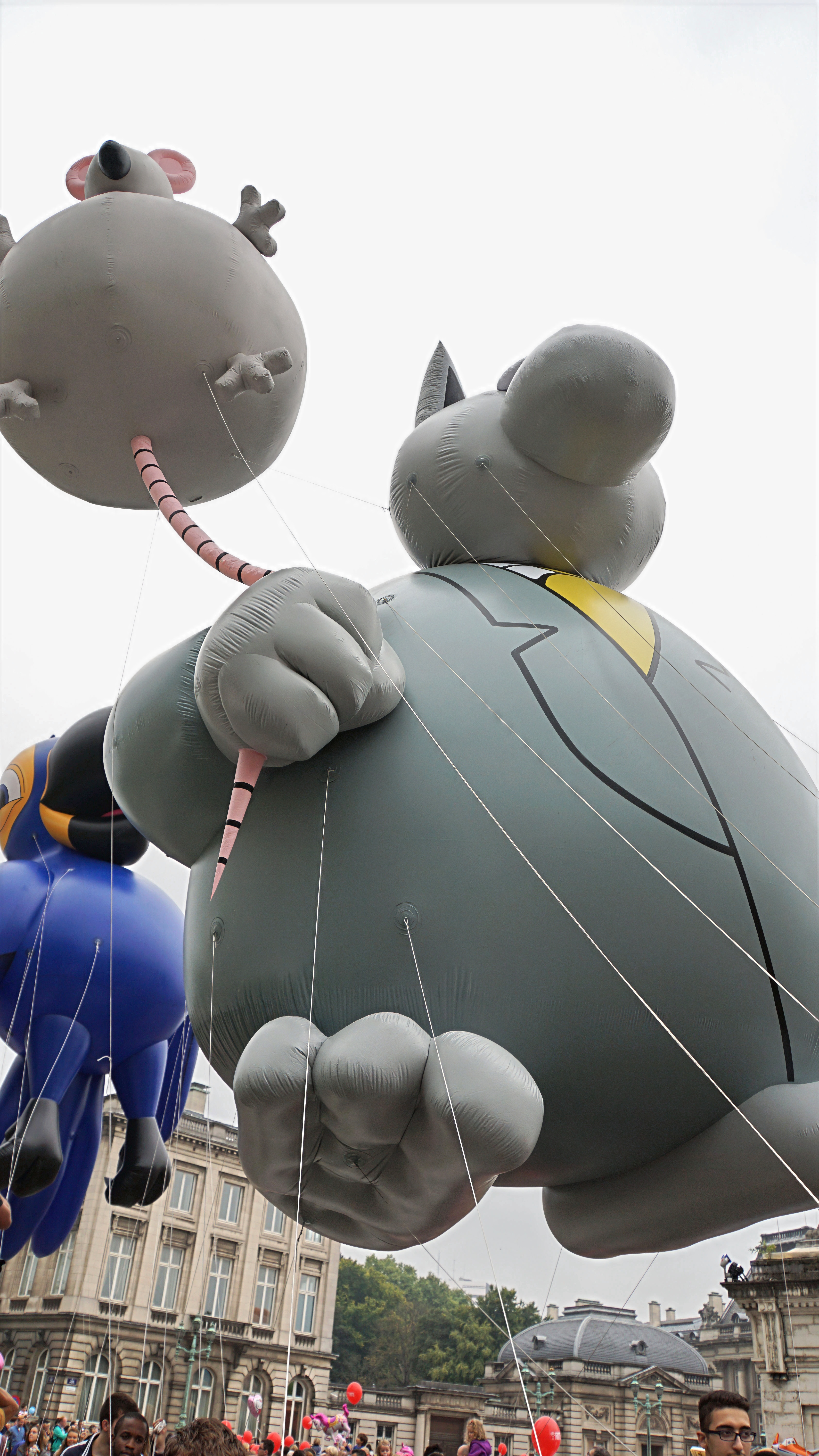 Balloon’s Day Parade, Fête de la BD, Bruxelles, 6 septembre 2014.
