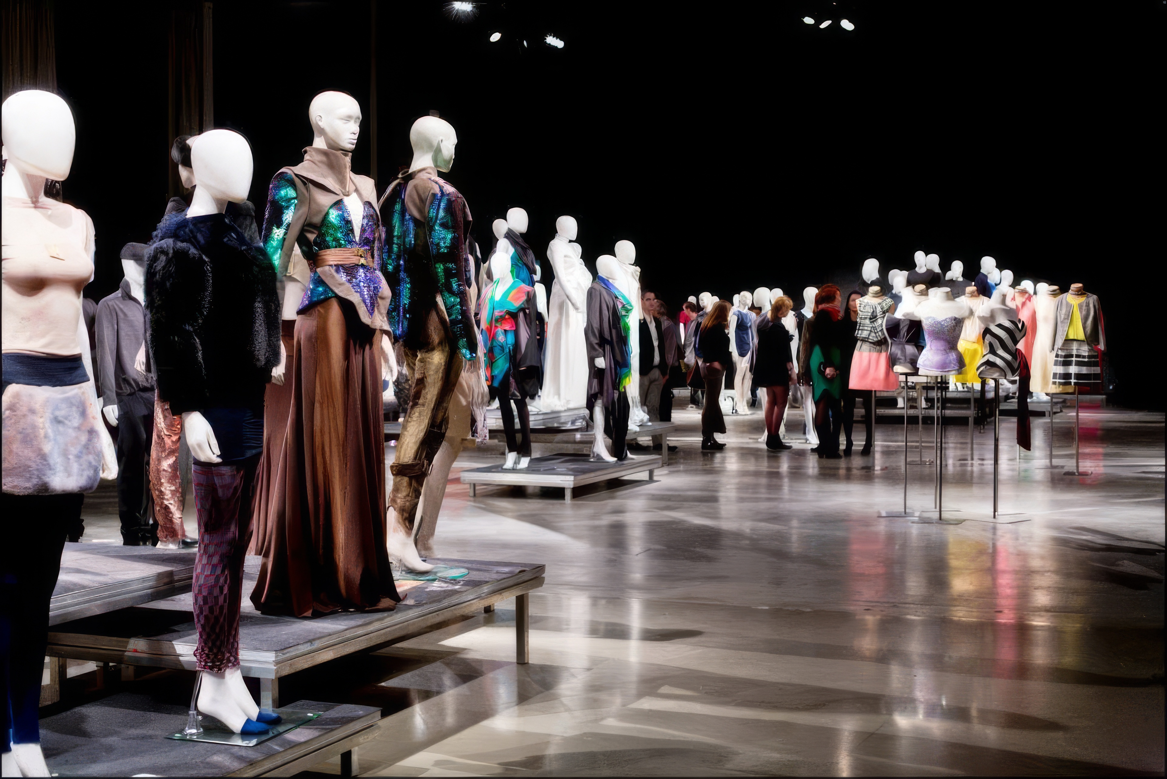 Mannequins des Brussels Fashion Days 2013.
