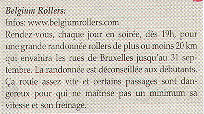 Belgium Rollers