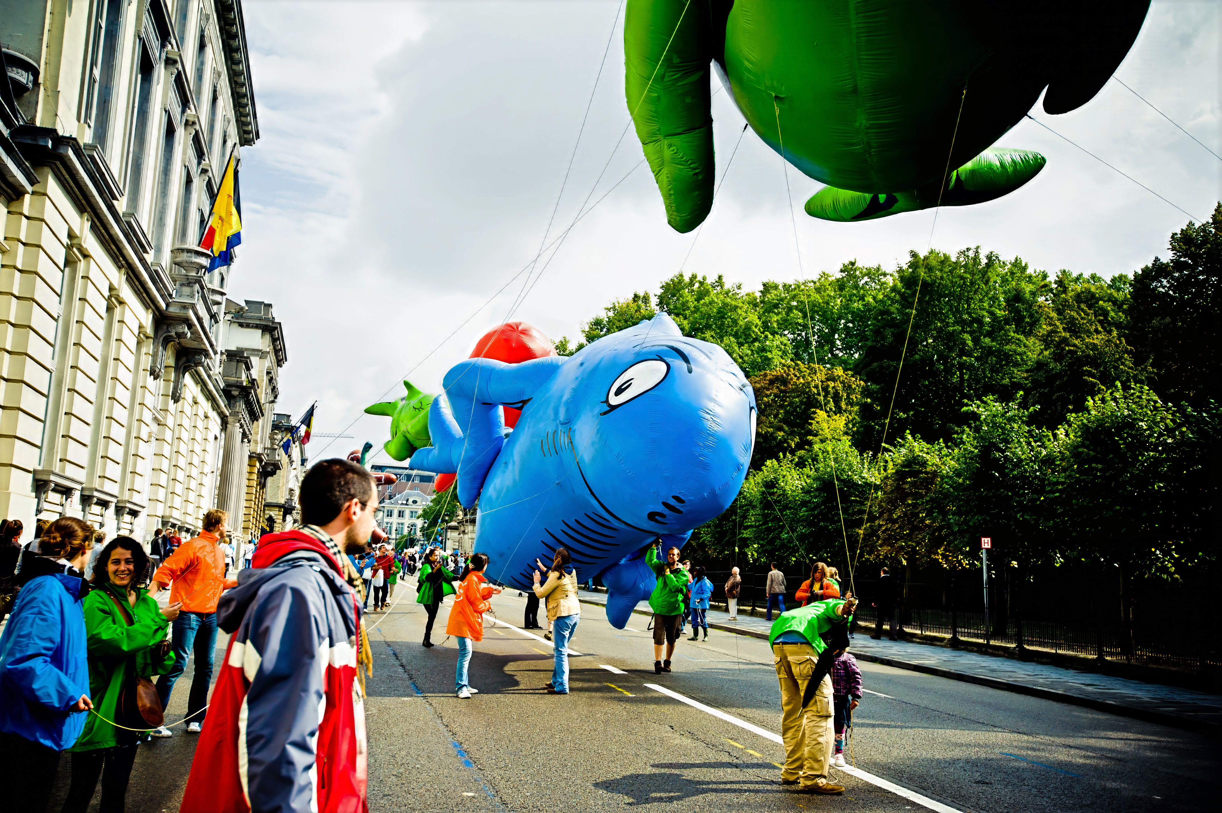 Balloon’s Day Parade, Fête de la BD, Bruxelles, 4 septembre 2010.