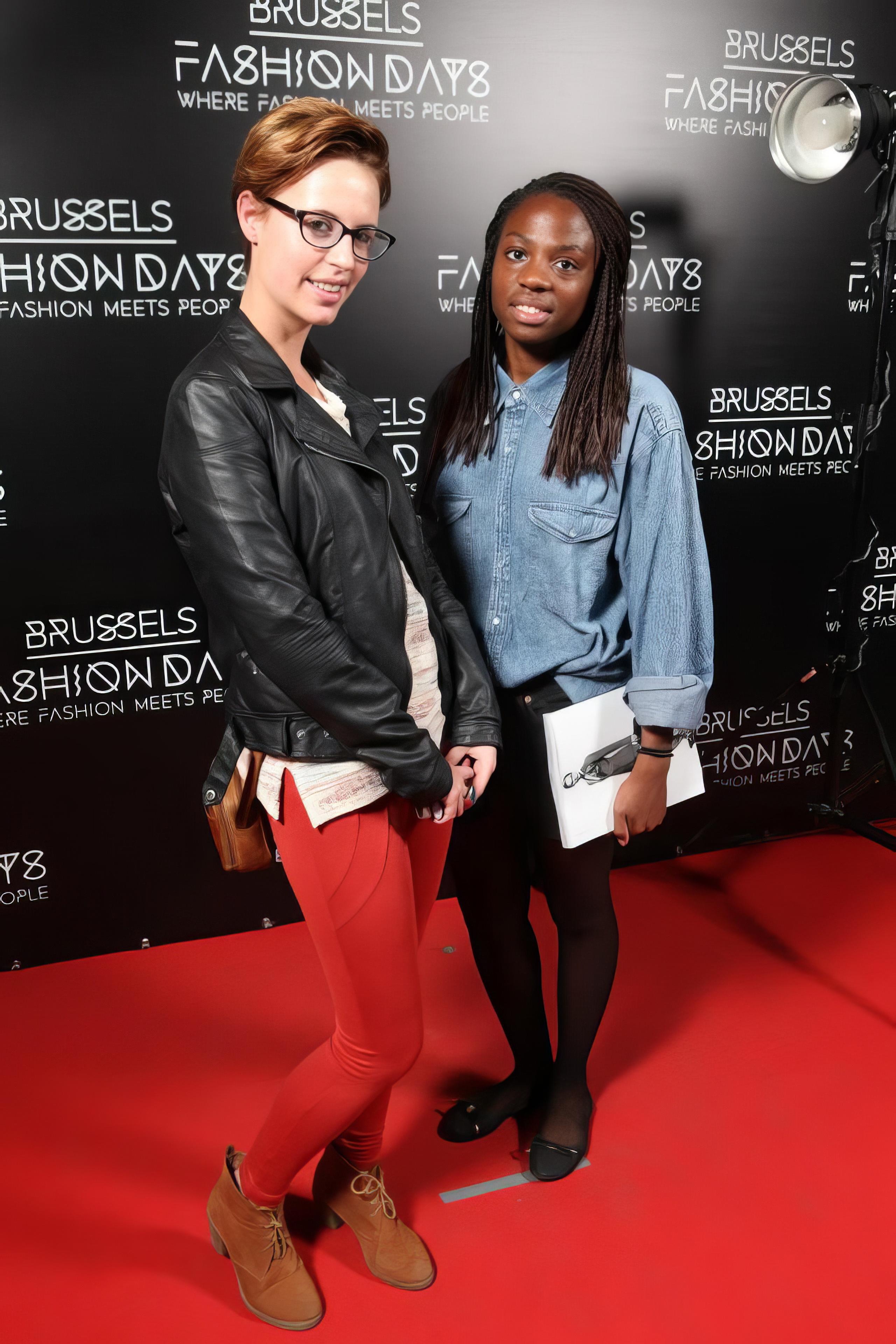 Photocall des Brussels Fashion Days 2012.