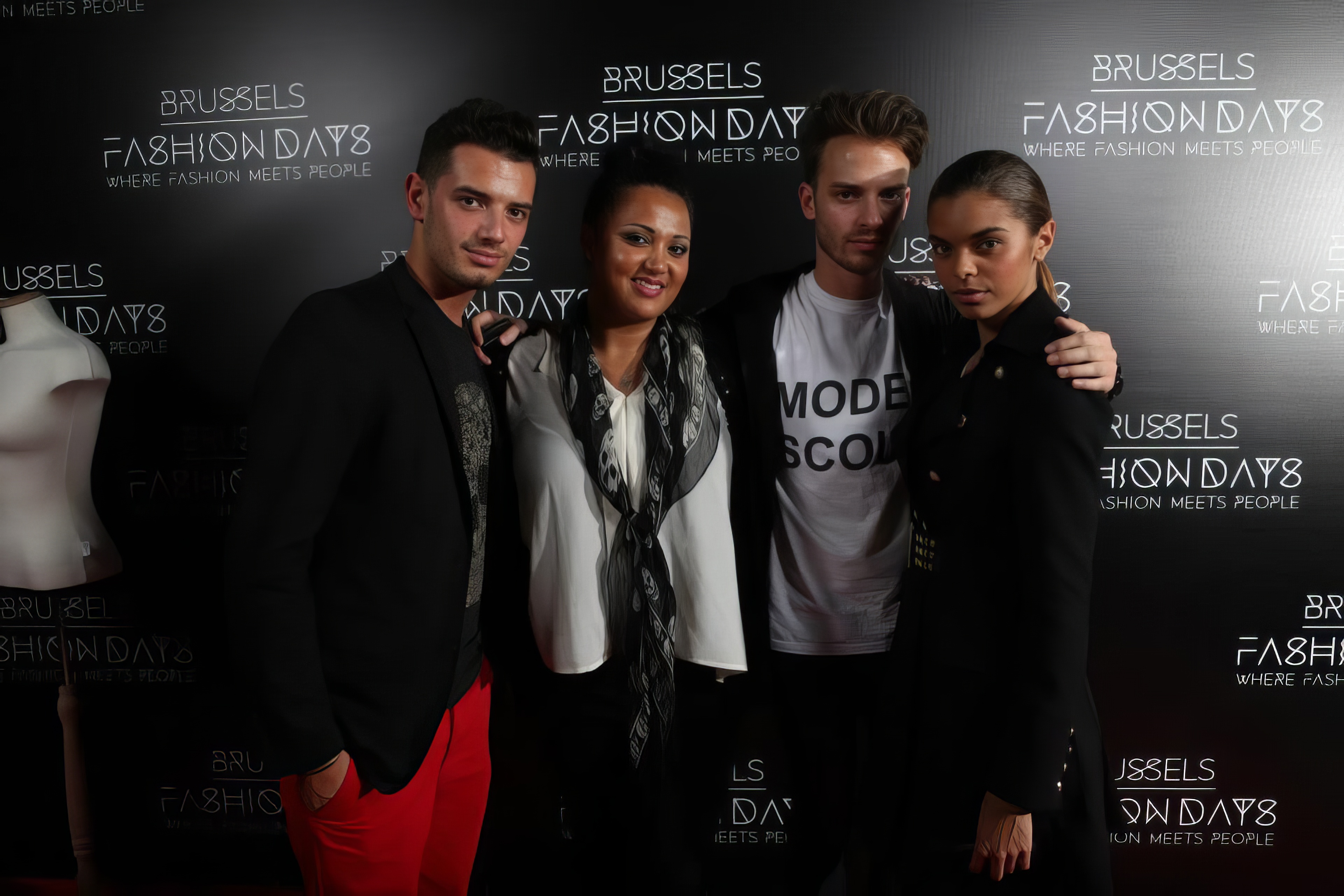Photocall des Brussels Fashion Days 2012.