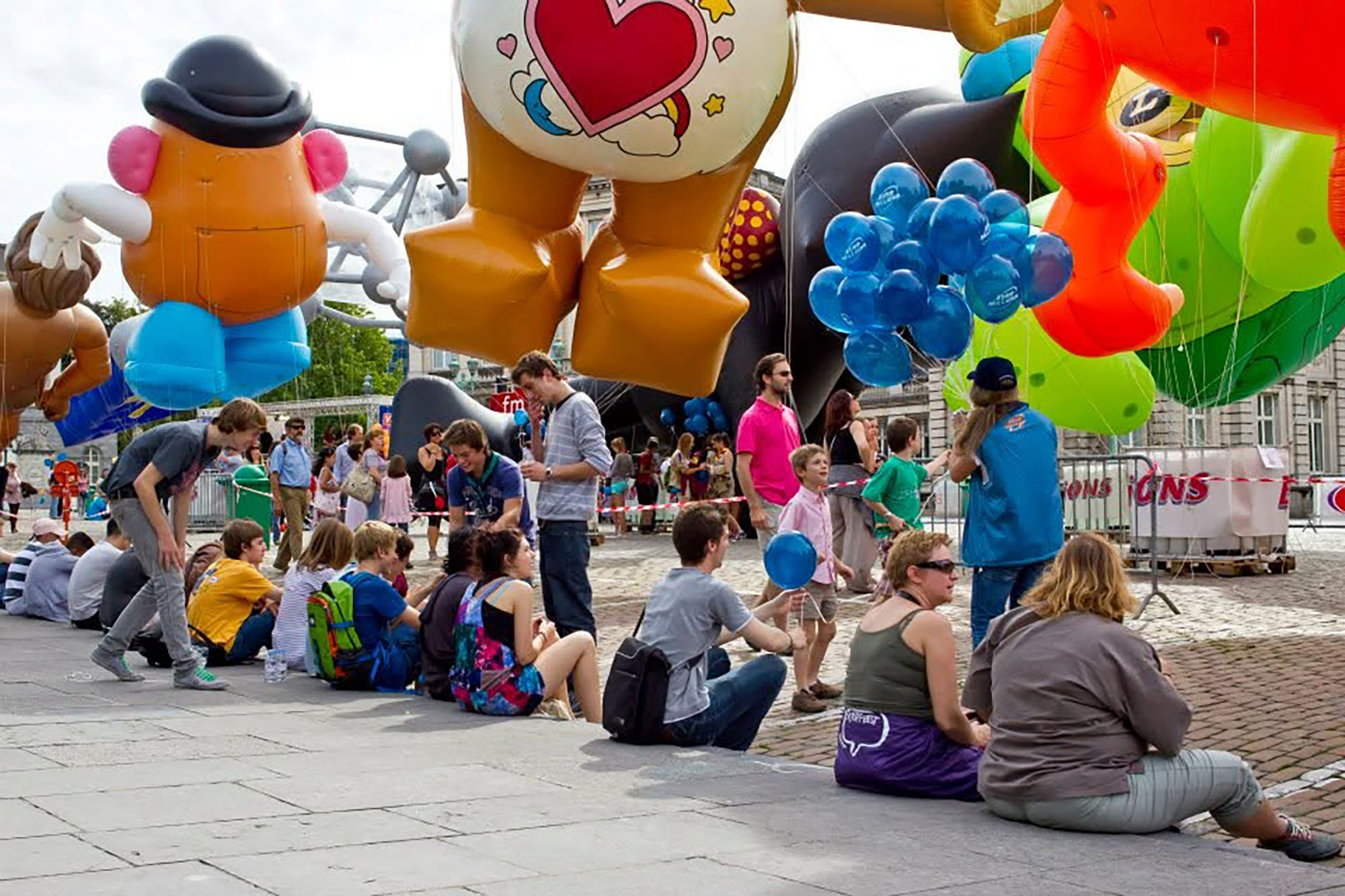 Balloon’s Day Parade, Fête de la BD, Bruxelles, 10 septembre 2011.