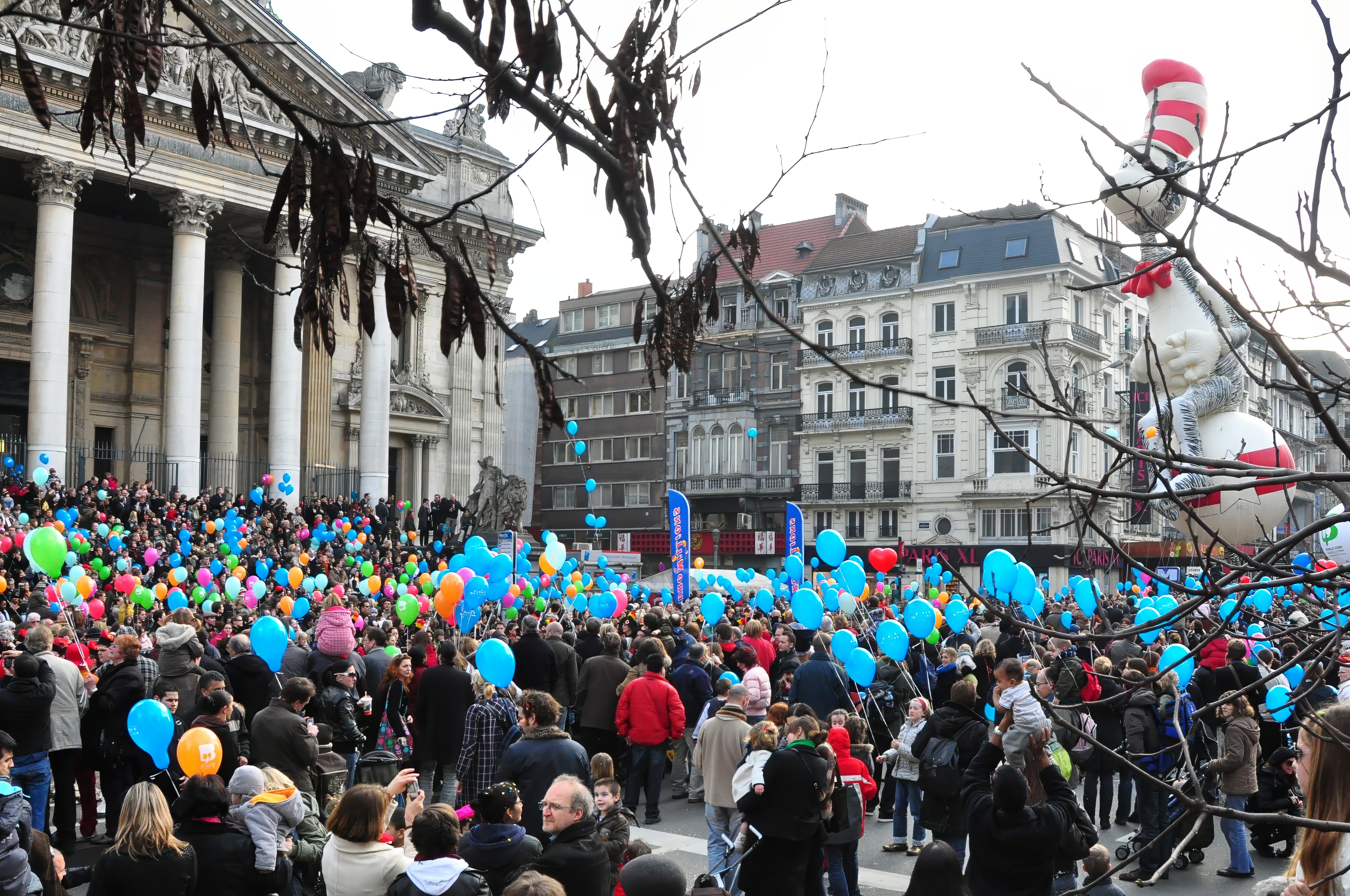 Balloon’s Day Parade dans le centre de Bruxelles, 28 février 2009.