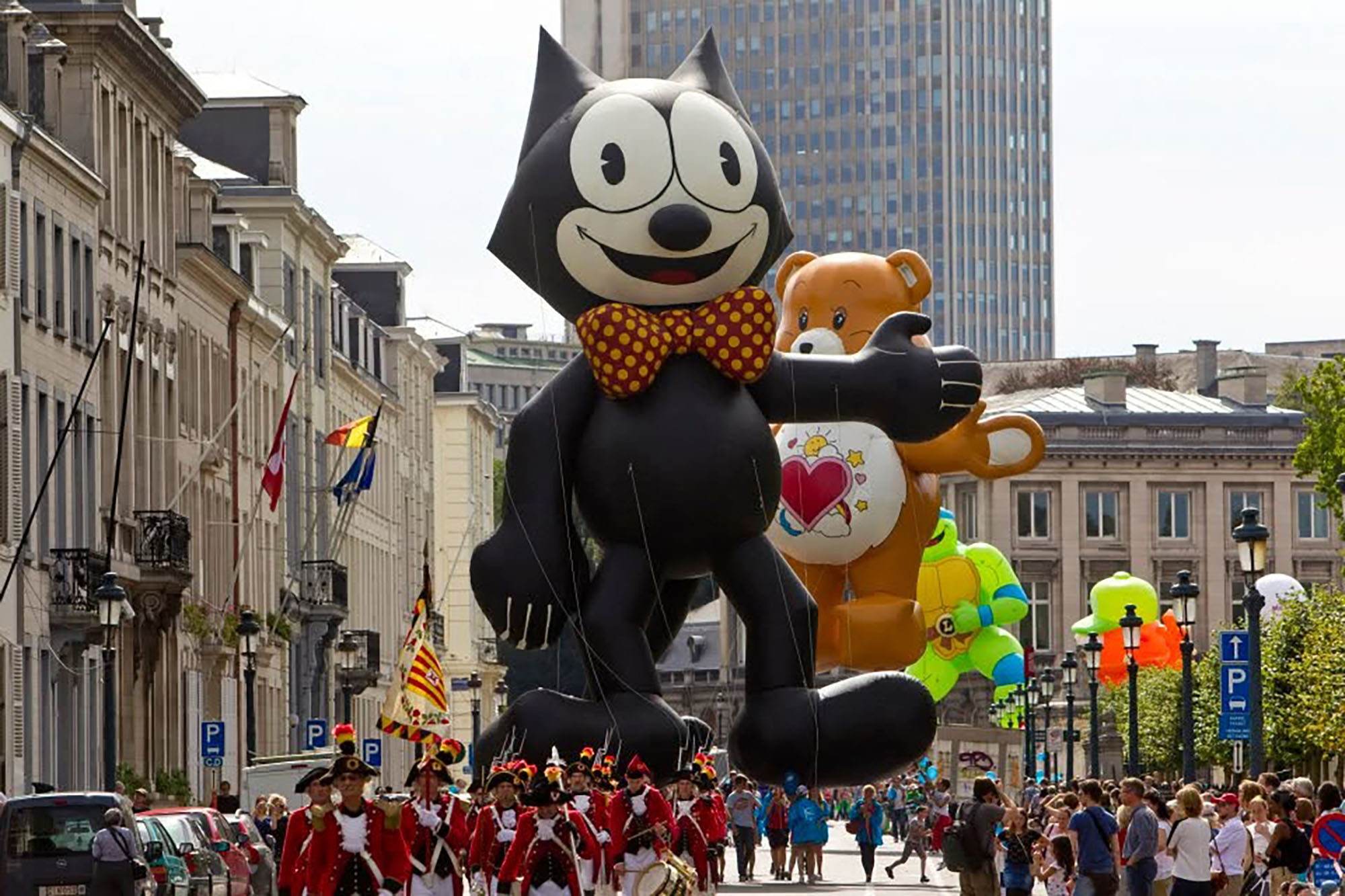 Balloon’s Day Parade, Fête de la BD, Bruxelles, 10 septembre 2011.