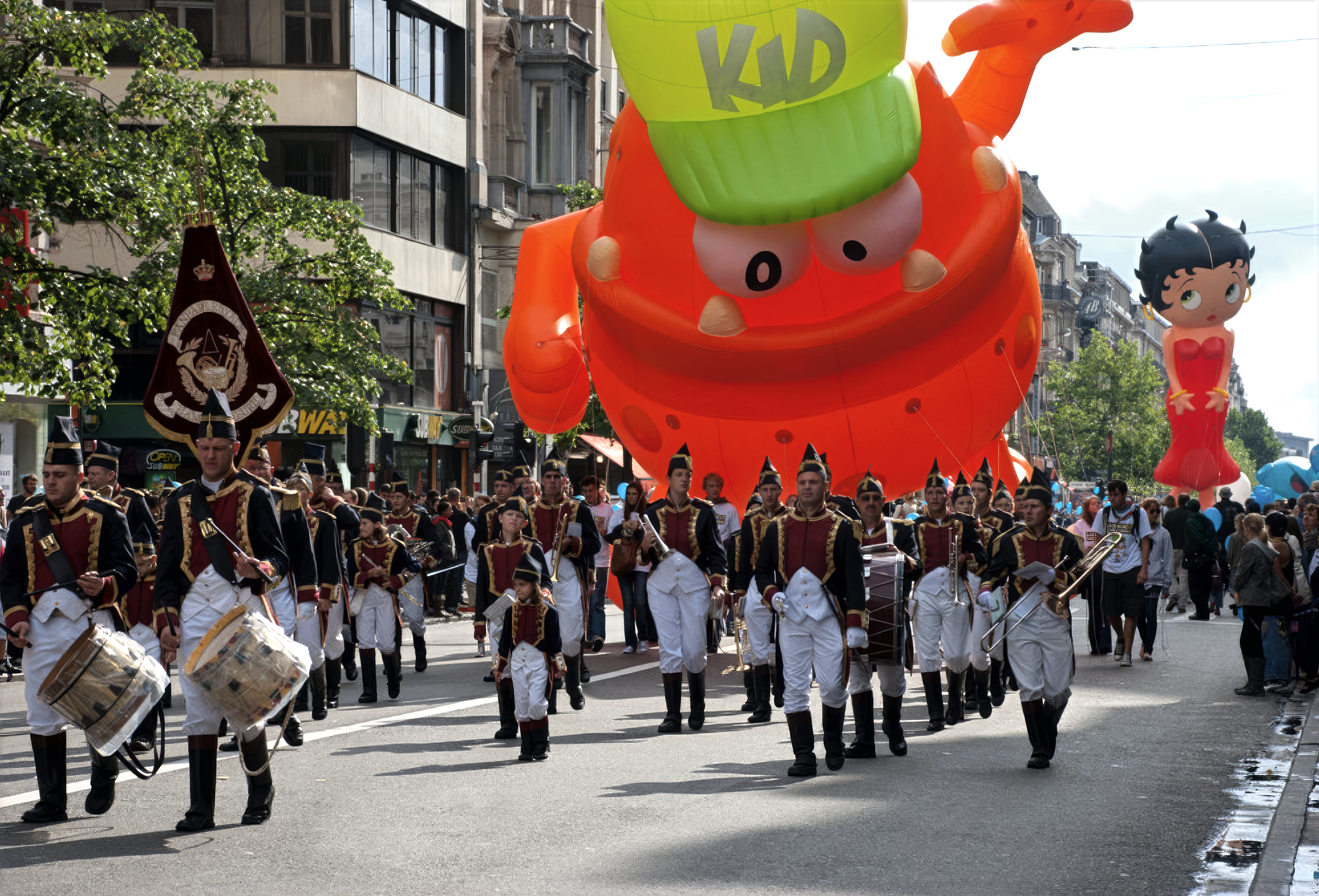 Balloon’s Day Parade, Fête de la BD, Bruxelles, 4 septembre 2010.