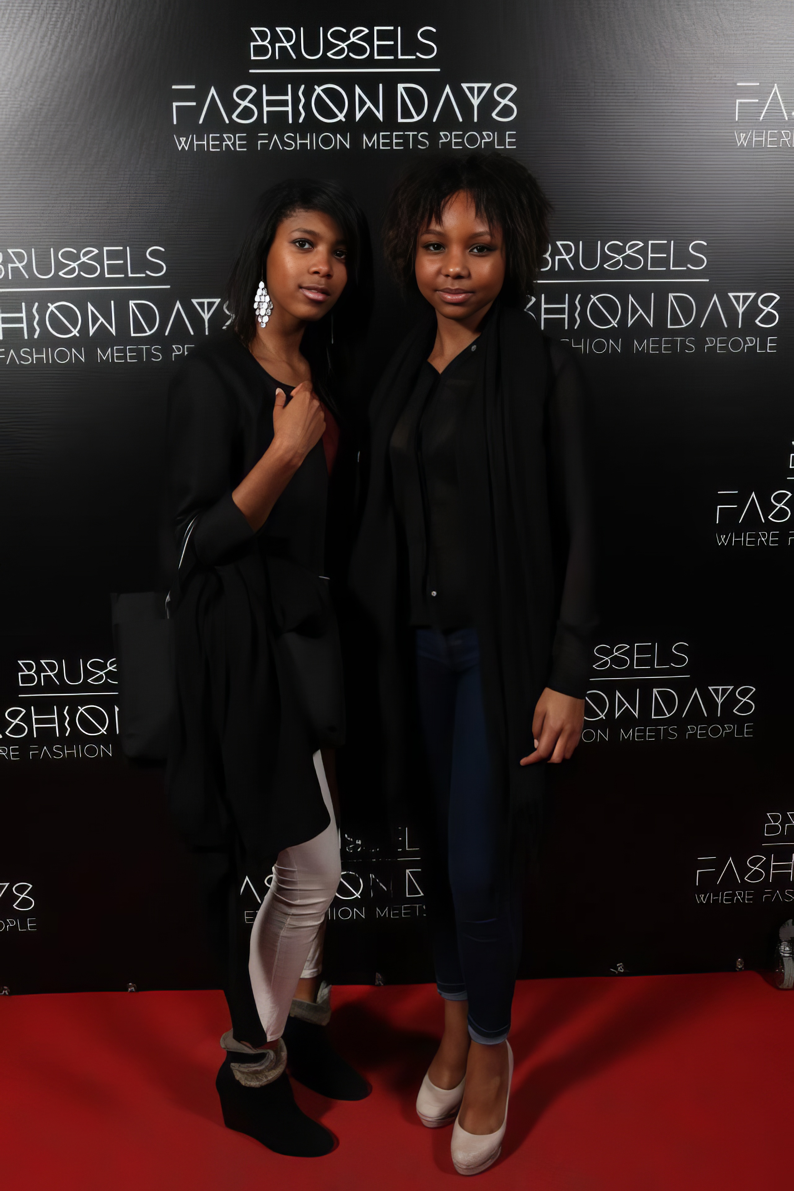 Photocall des Brussels Fashion Days 2012.