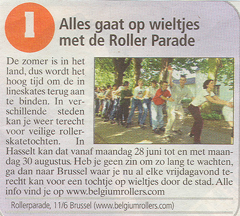 Everything's on a roll with the Roller Parade