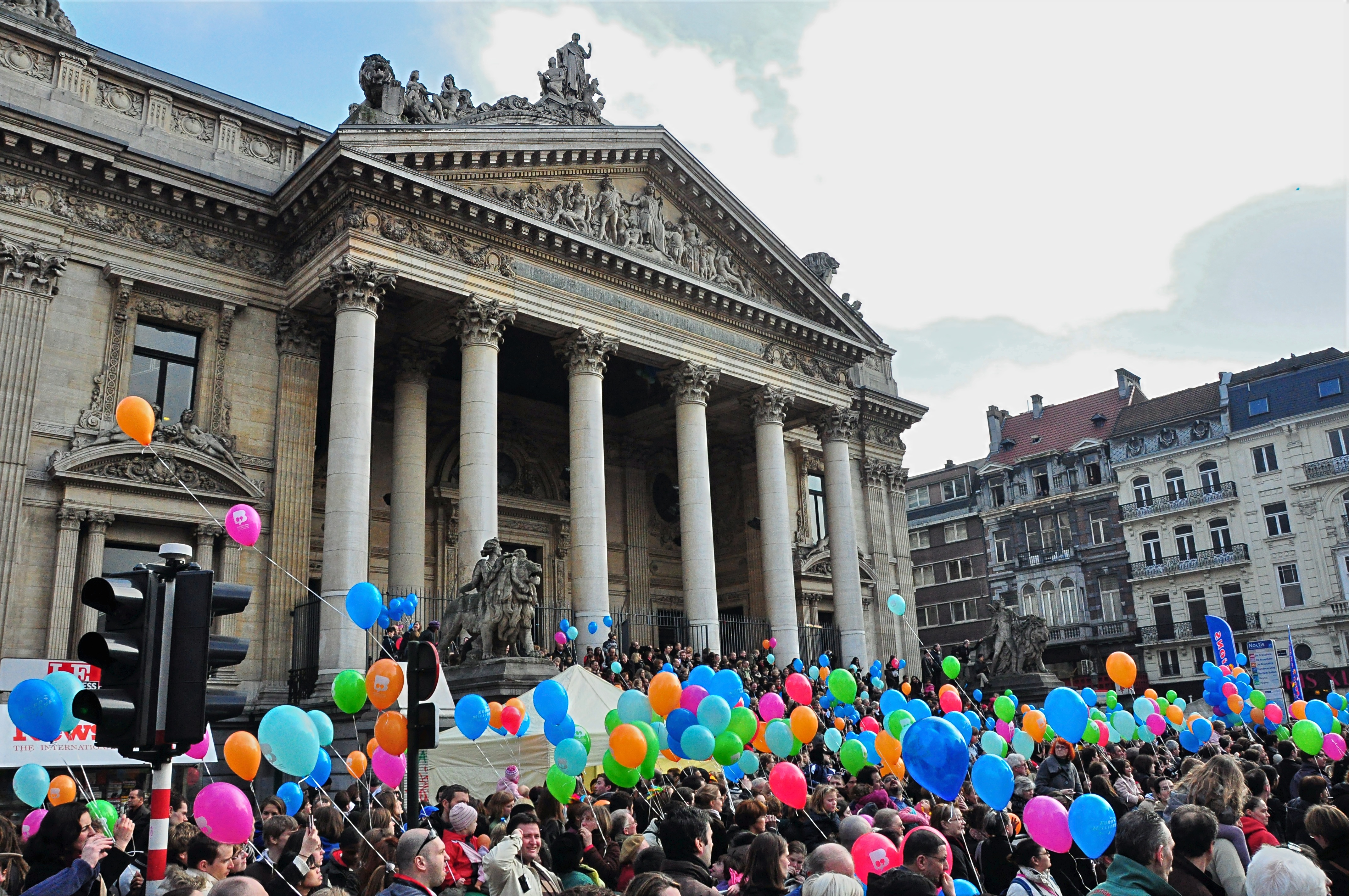 Balloon’s Day Parade dans le centre de Bruxelles, 28 février 2009.