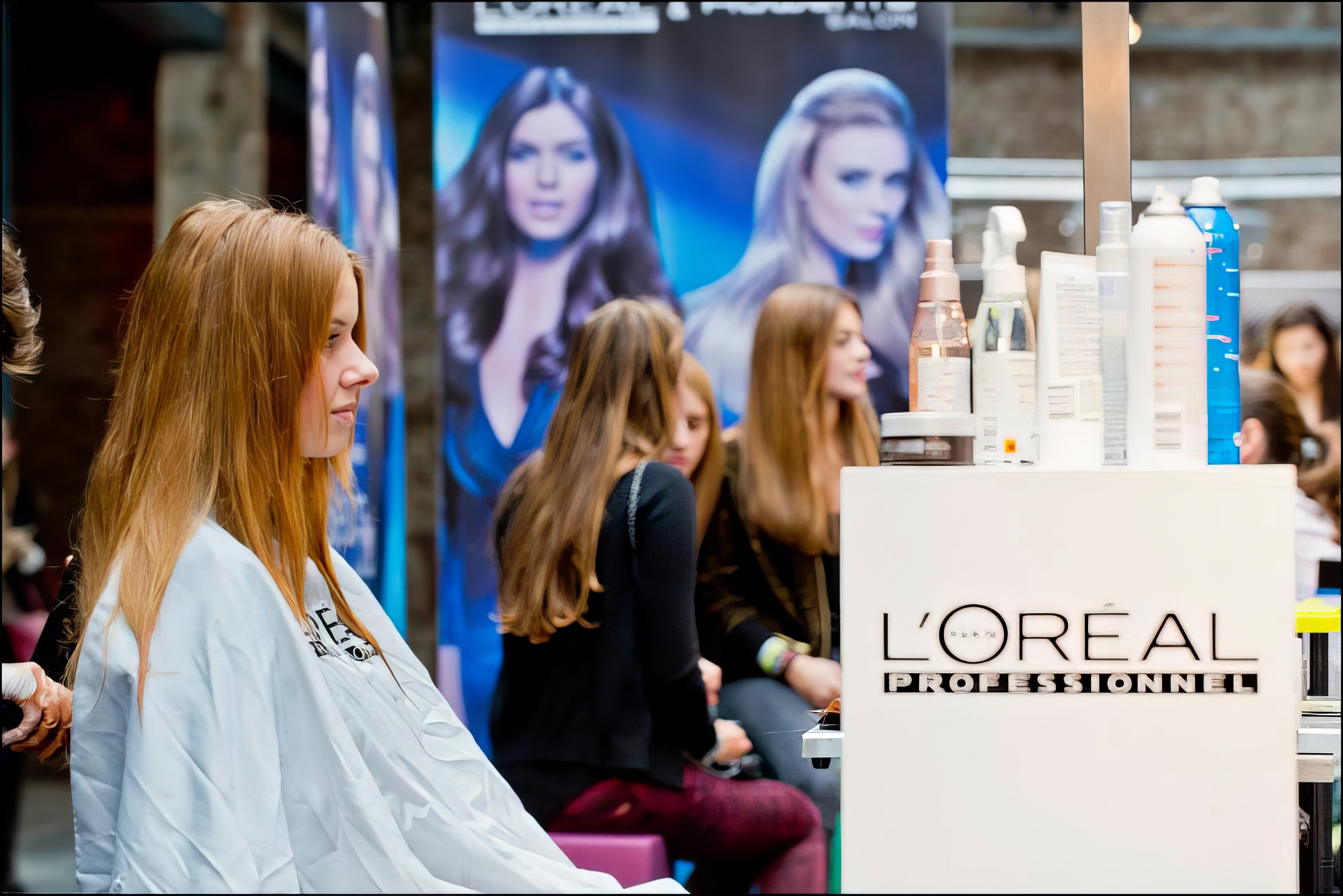 Make-up des Brussels Fashion Days 2013.