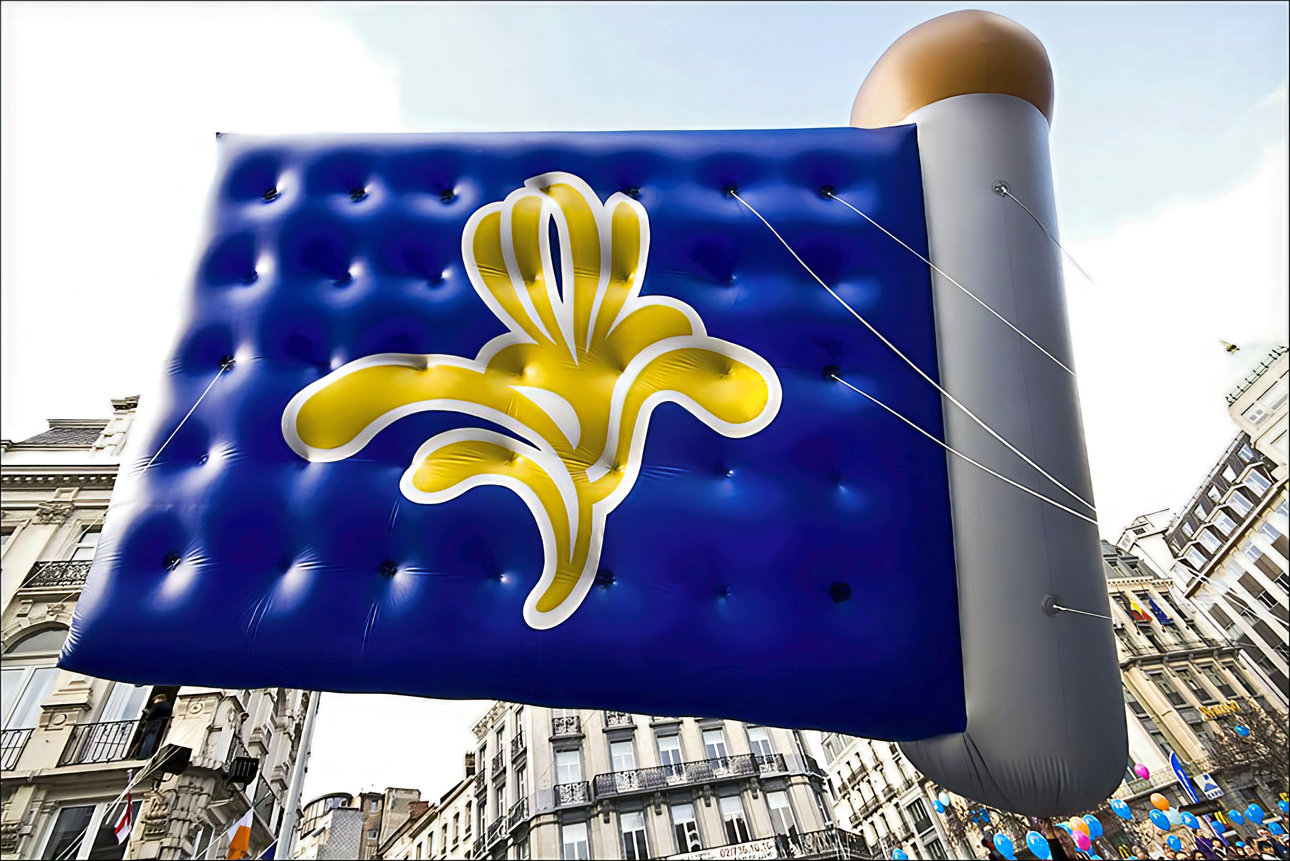 Balloon’s Day Parade dans le centre de Bruxelles, 28 février 2009.