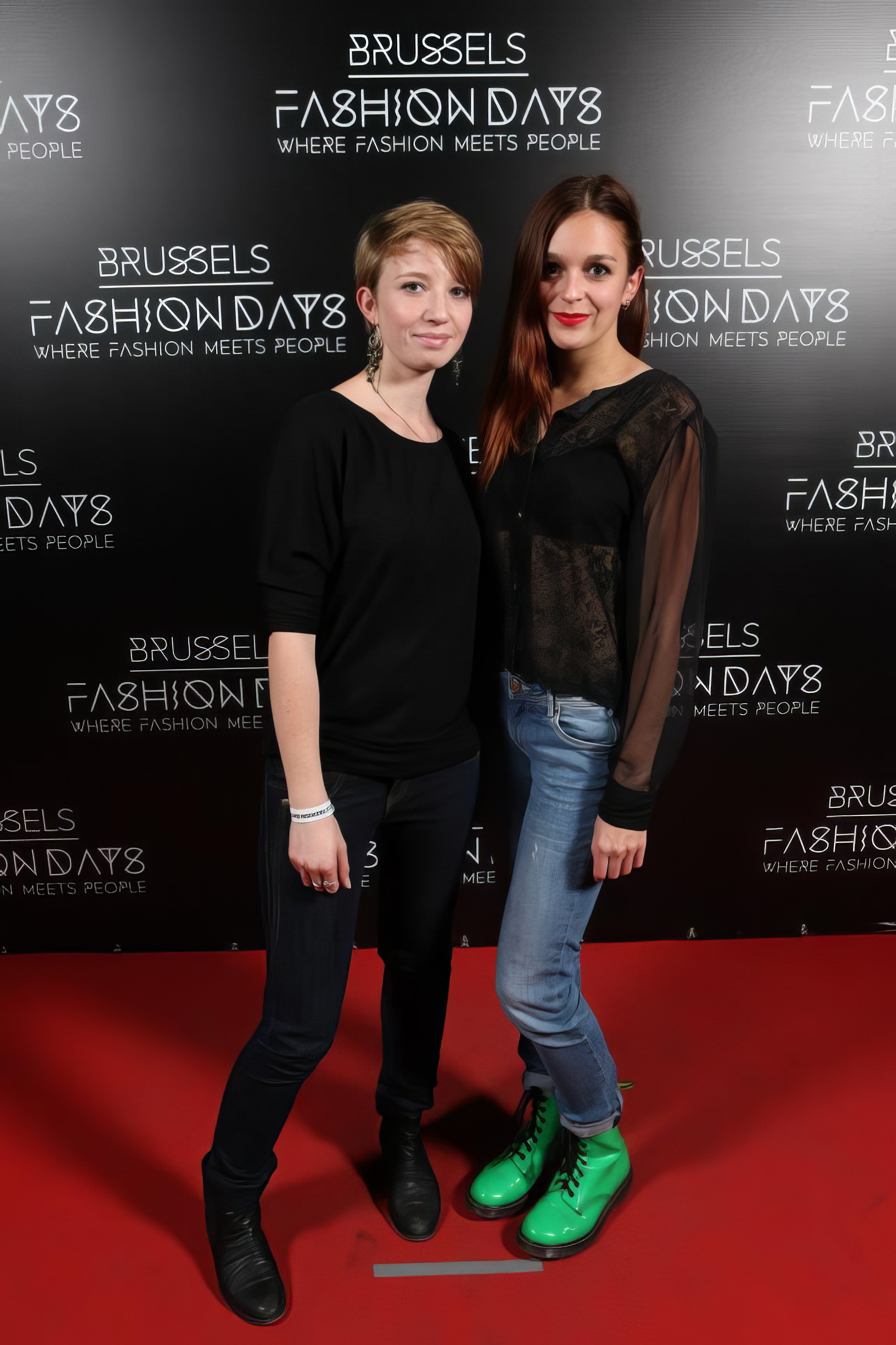 Photocall des Brussels Fashion Days 2012.