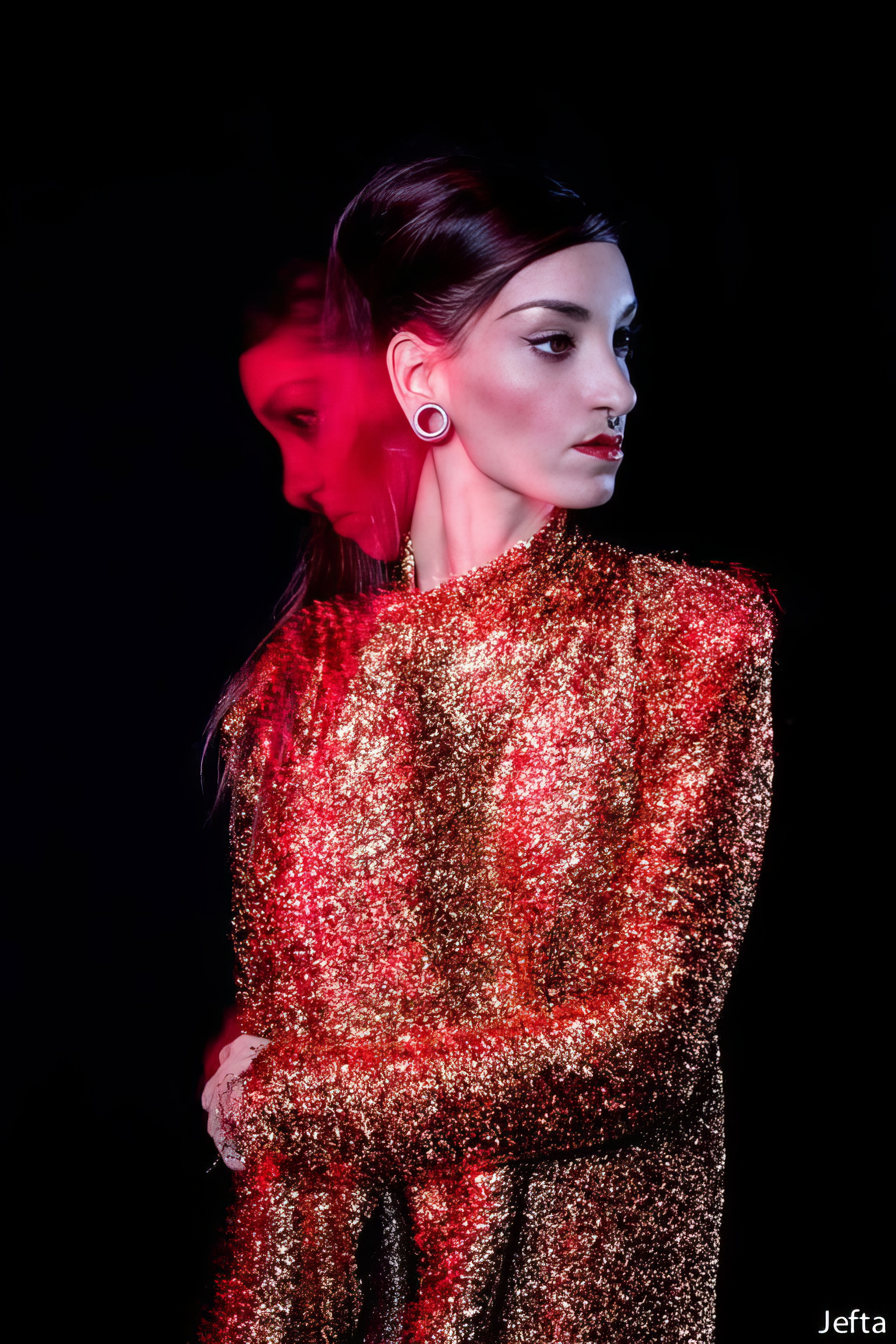 Shooting réalisé par Jefta Hoekendijk durant les Brussels Fashion Days 2012.