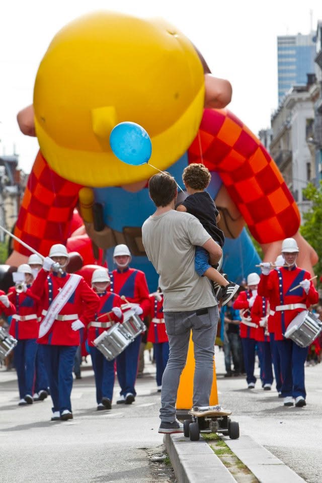 Balloon’s Day Parade, Fête de la BD, Bruxelles, 10 septembre 2011.