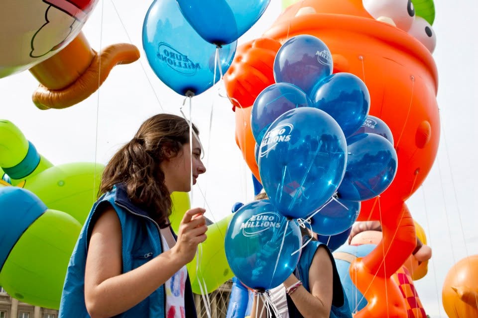 Balloon’s Day Parade, Fête de la BD, Bruxelles, 10 septembre 2011.