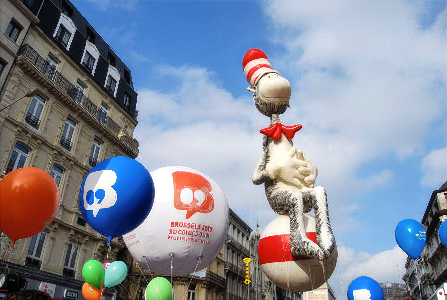 Balloon’s Day Parade dans le centre de Bruxelles, 28 février 2009.