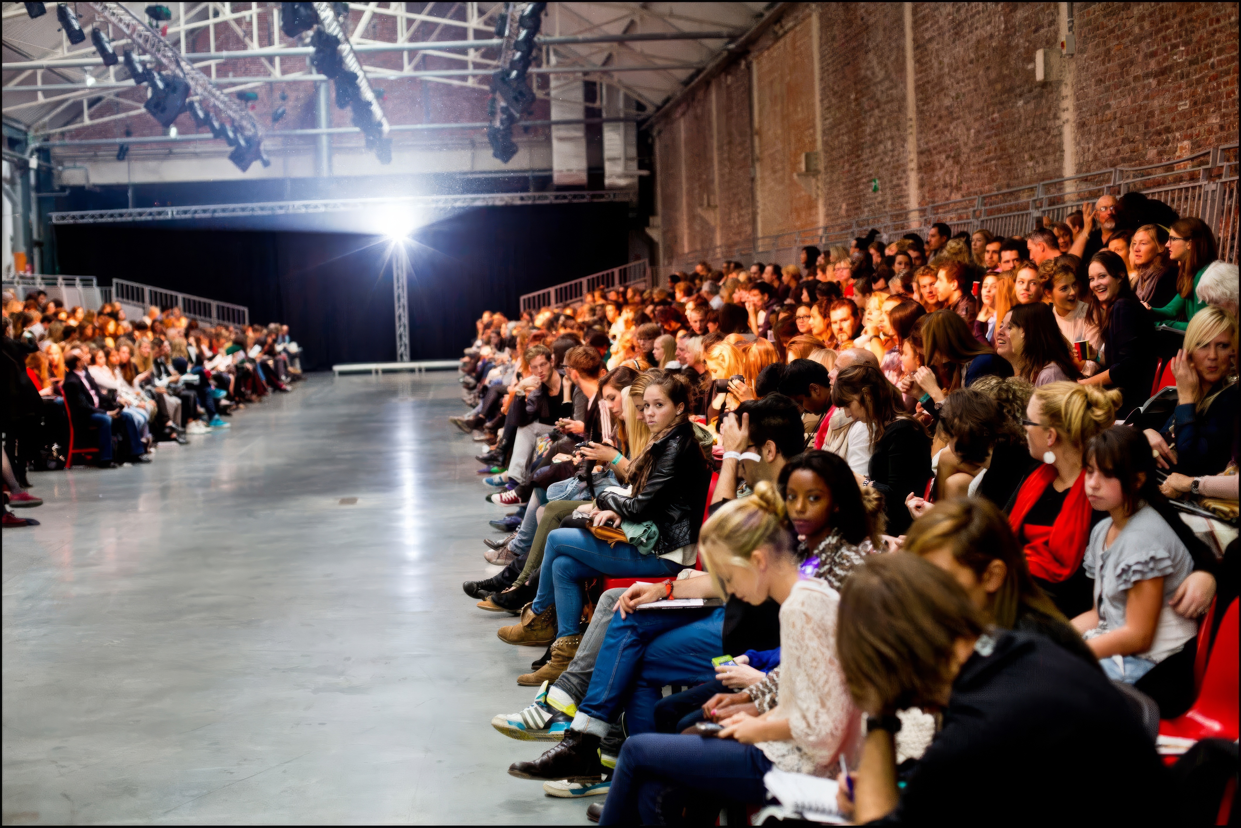 Défilés des Brussels Fashion Days 2012.