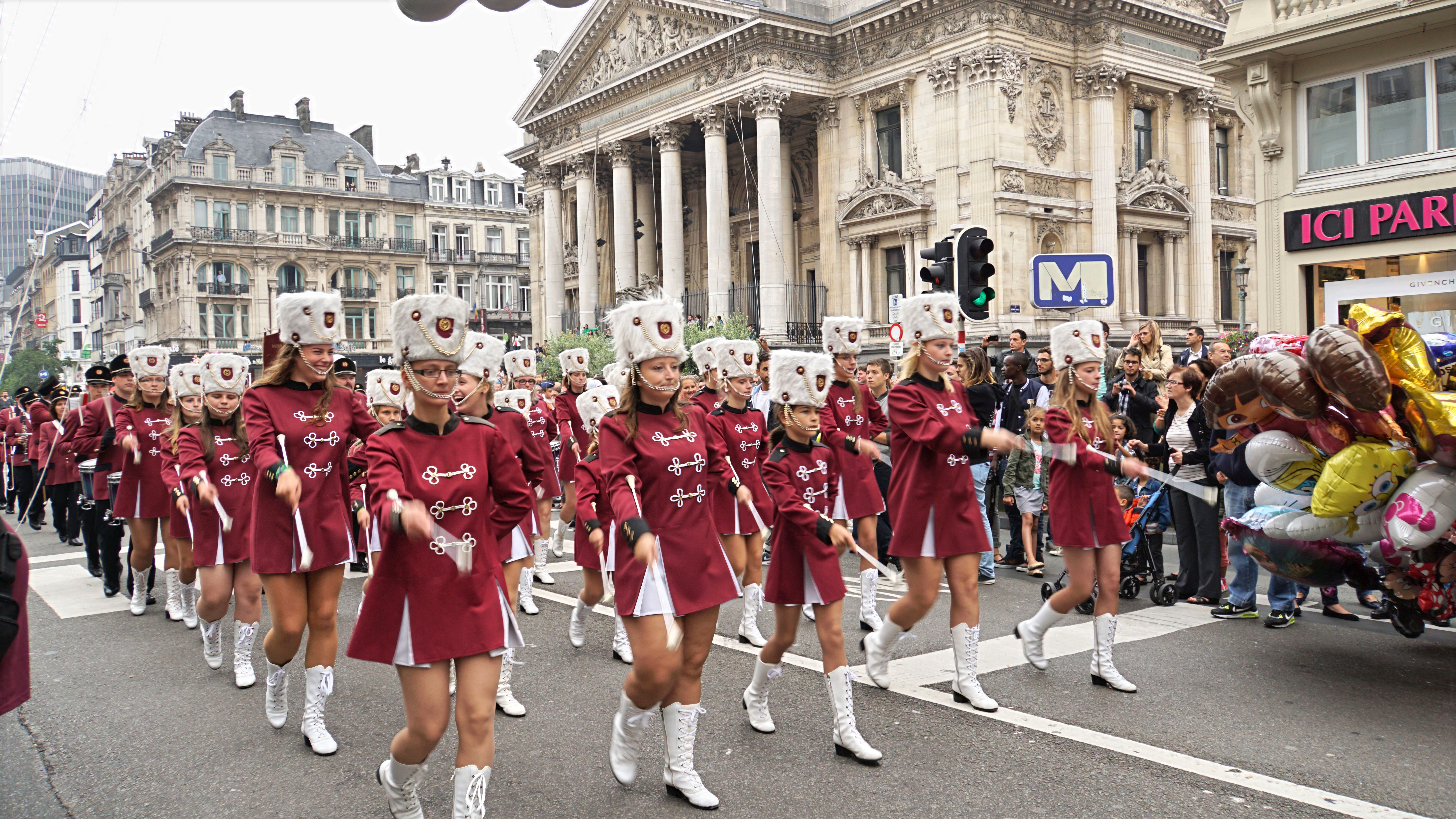 Balloon’s Day Parade, Fête de la BD, Bruxelles, 6 septembre 2014.