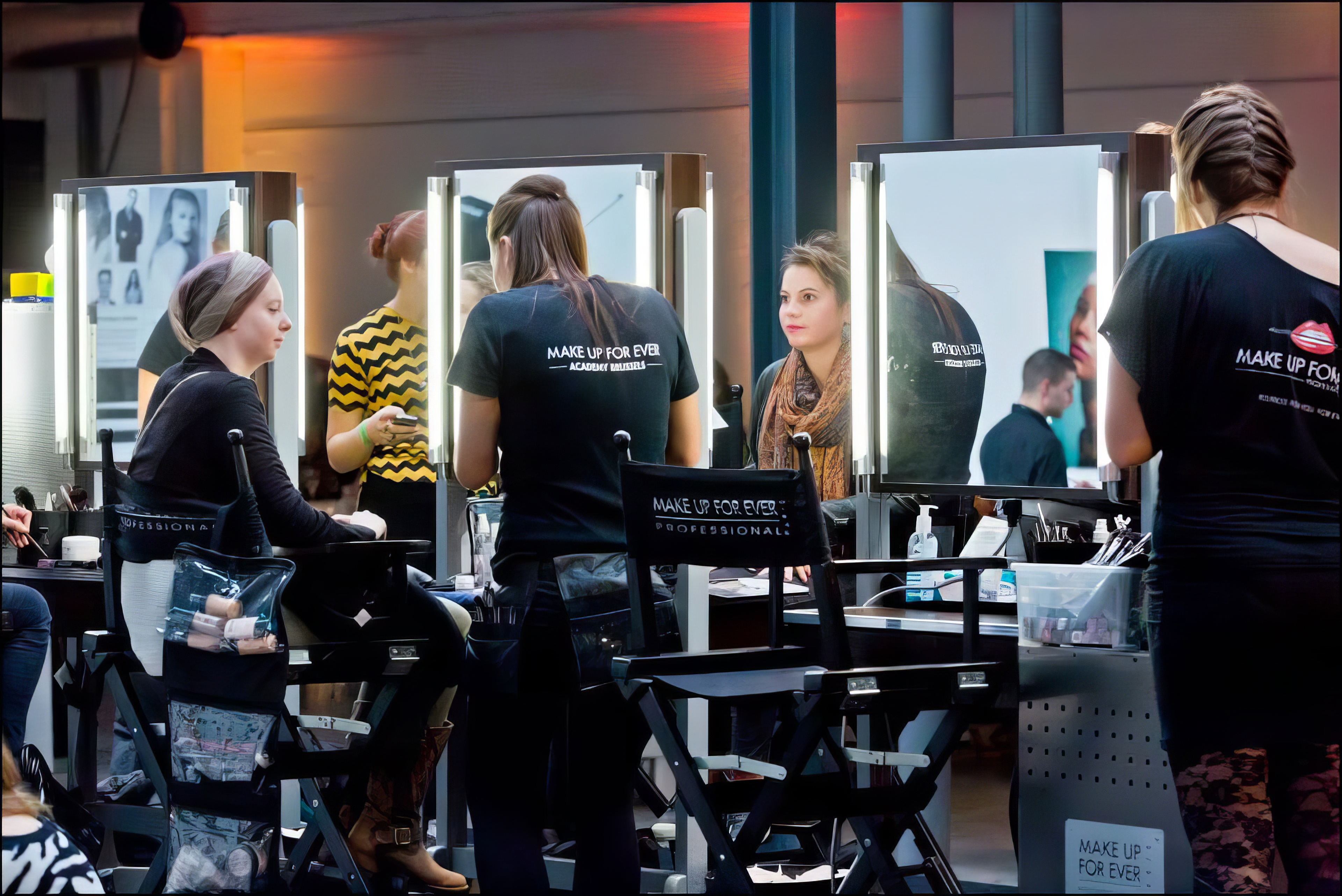 Make-up des Brussels Fashion Days 2013.
