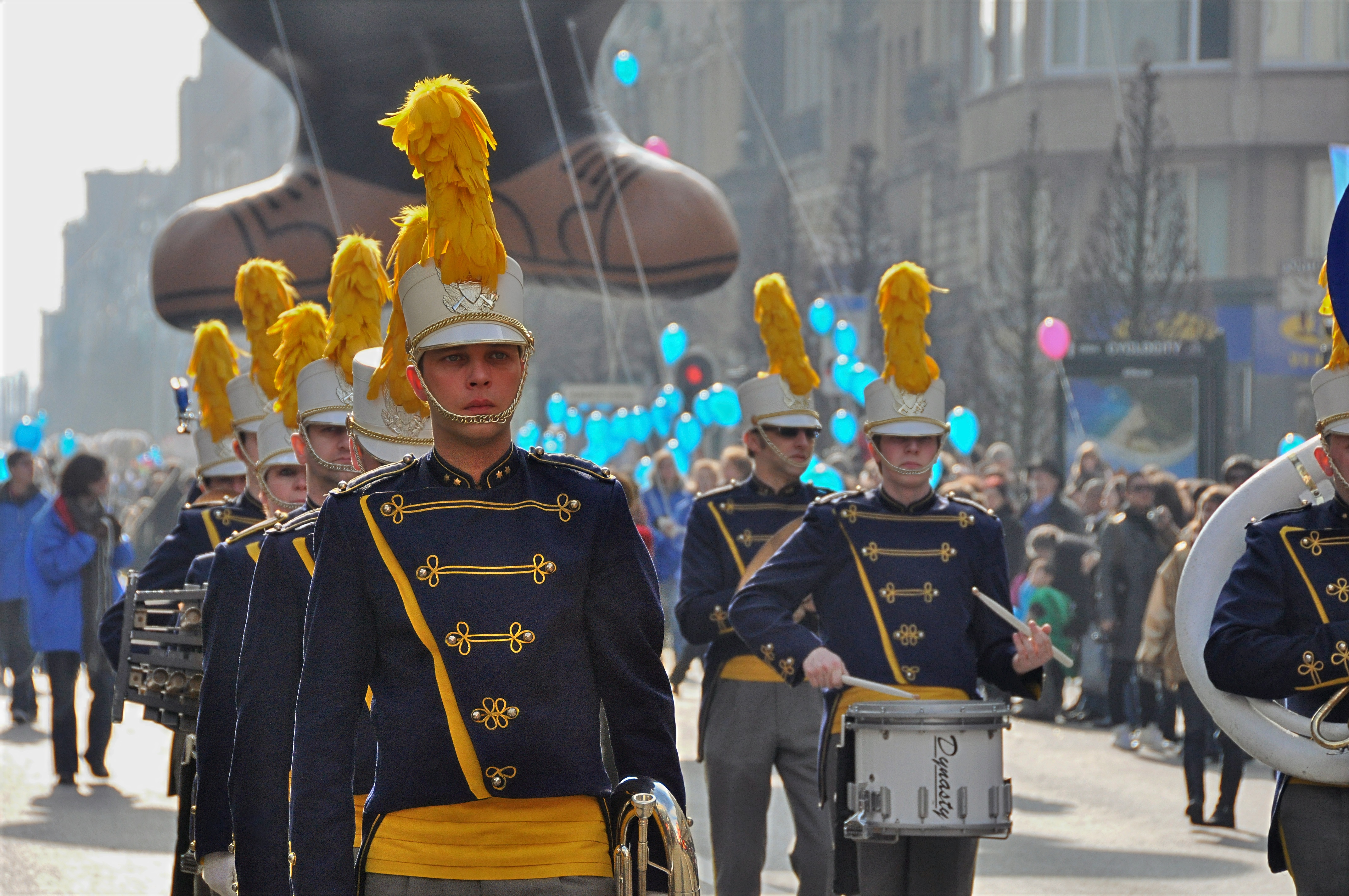 Balloon’s Day Parade dans le centre de Bruxelles, 28 février 2009.