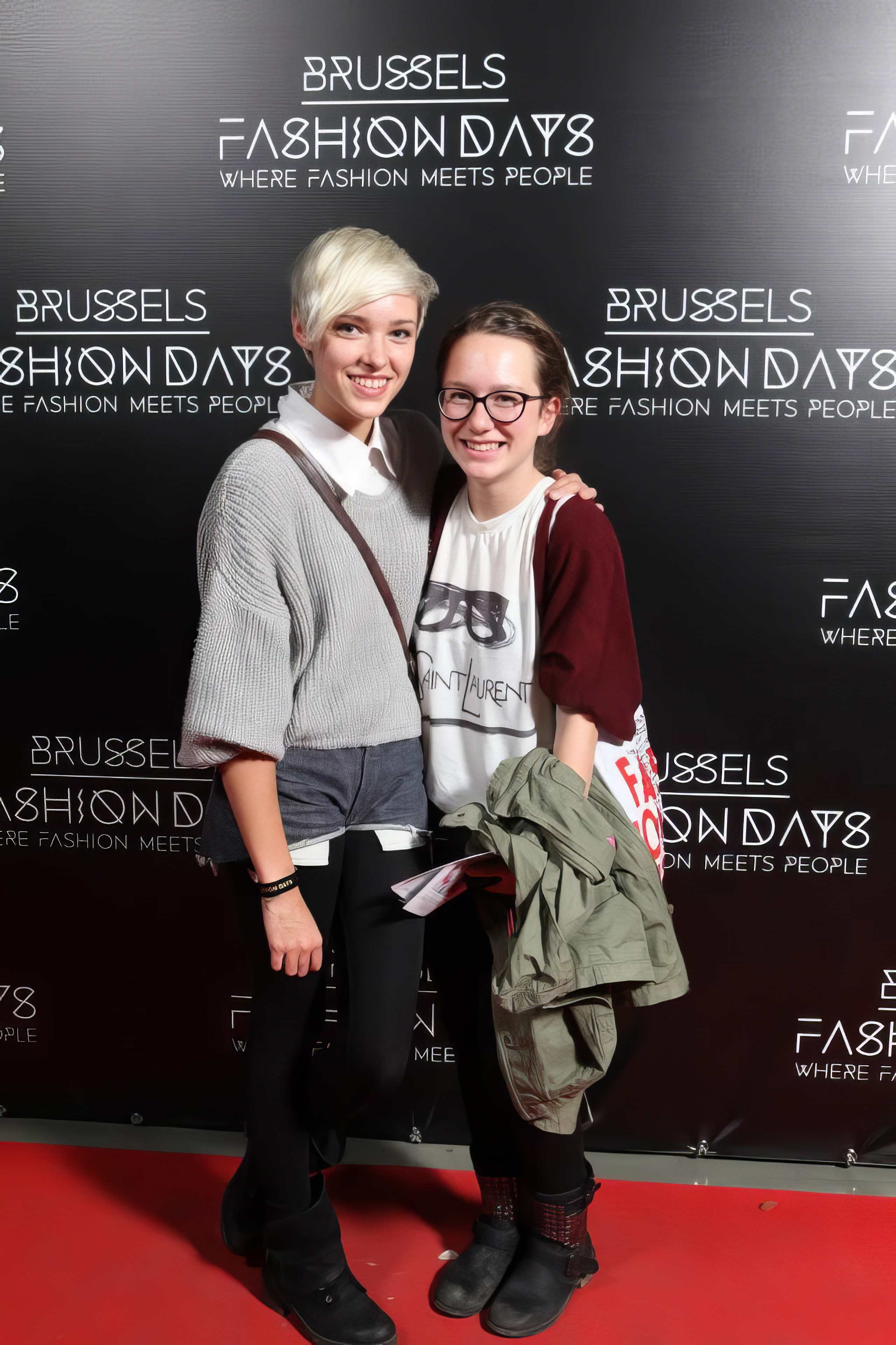 Photocall des Brussels Fashion Days 2012.