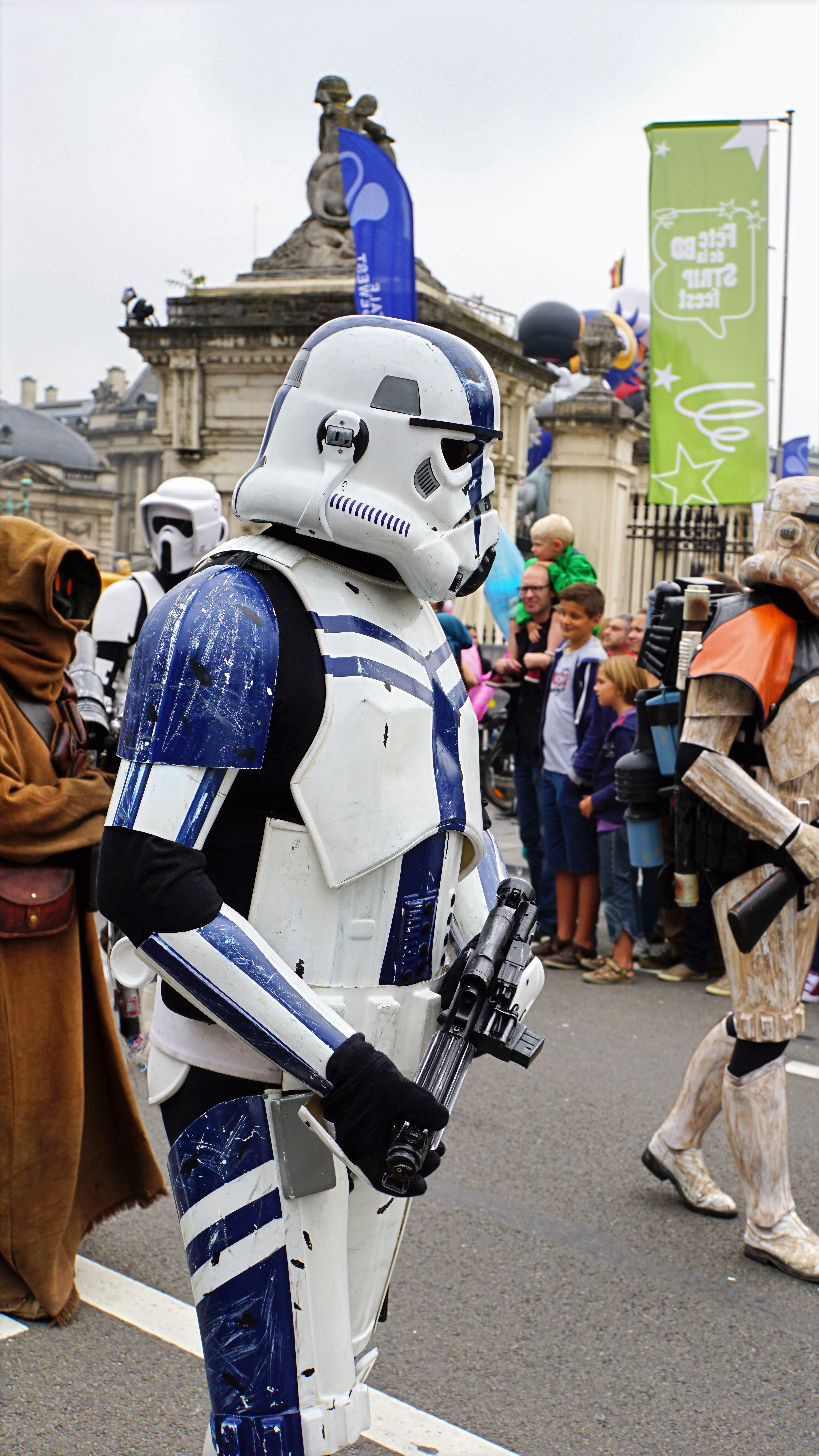 Balloon’s Day Parade, Fête de la BD, Bruxelles, 6 septembre 2014.