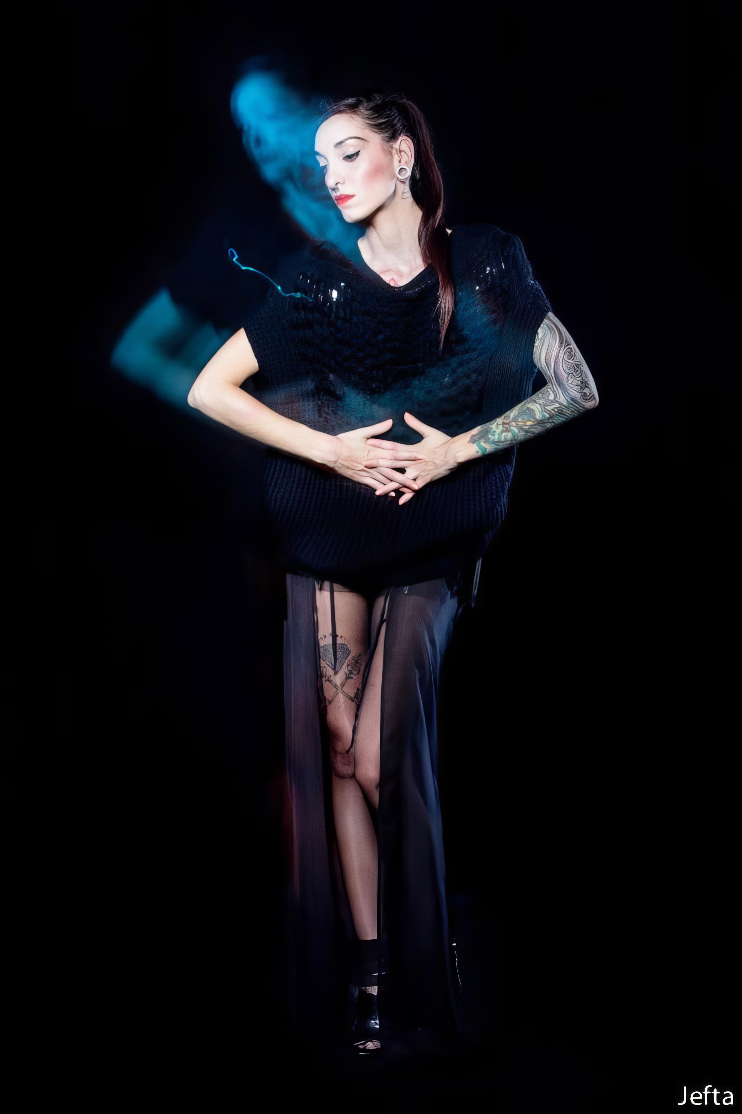 Shooting réalisé par Jefta Hoekendijk durant les Brussels Fashion Days 2012.