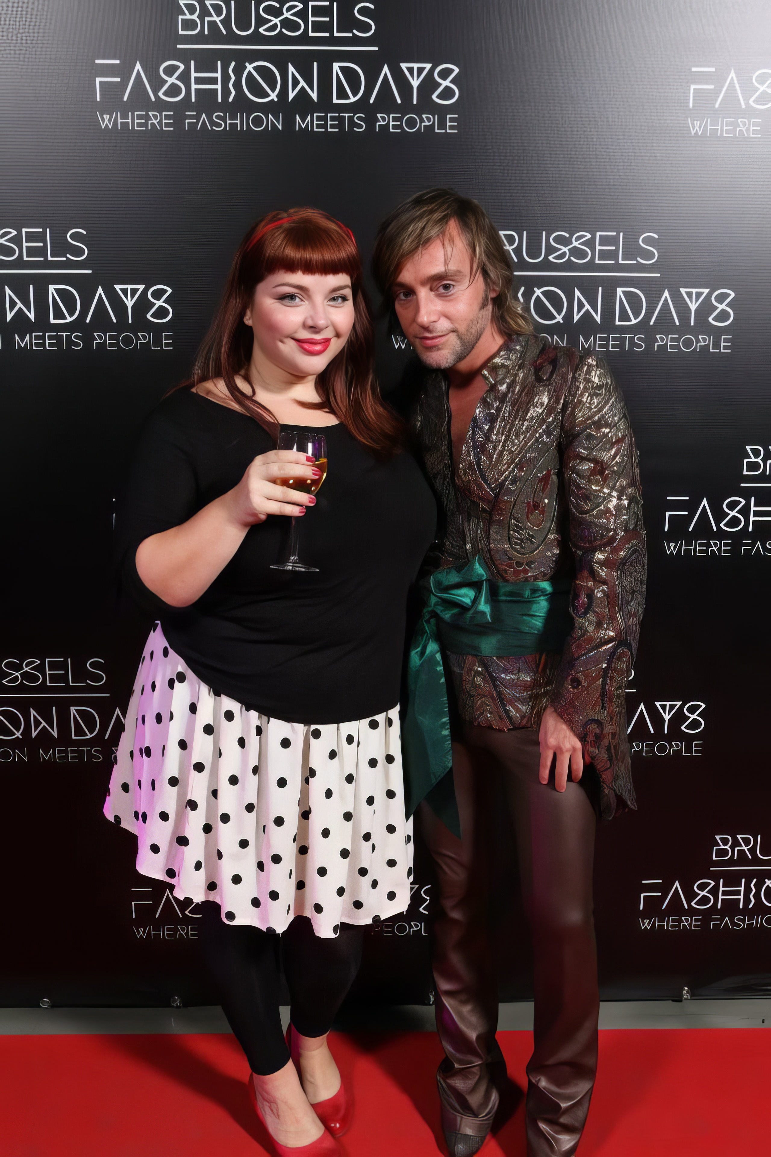 Photocall des Brussels Fashion Days 2012.