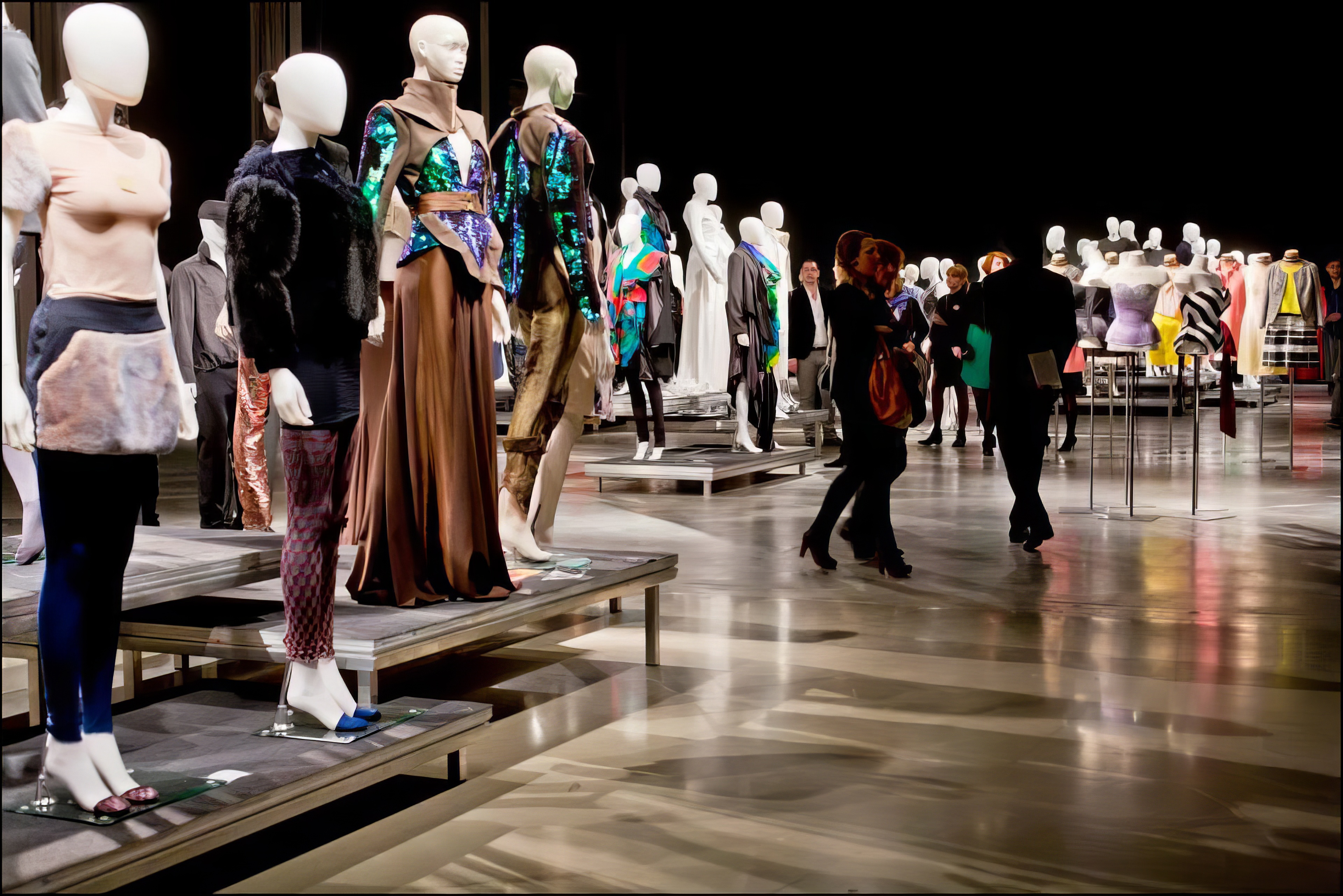 Mannequins des Brussels Fashion Days 2013.