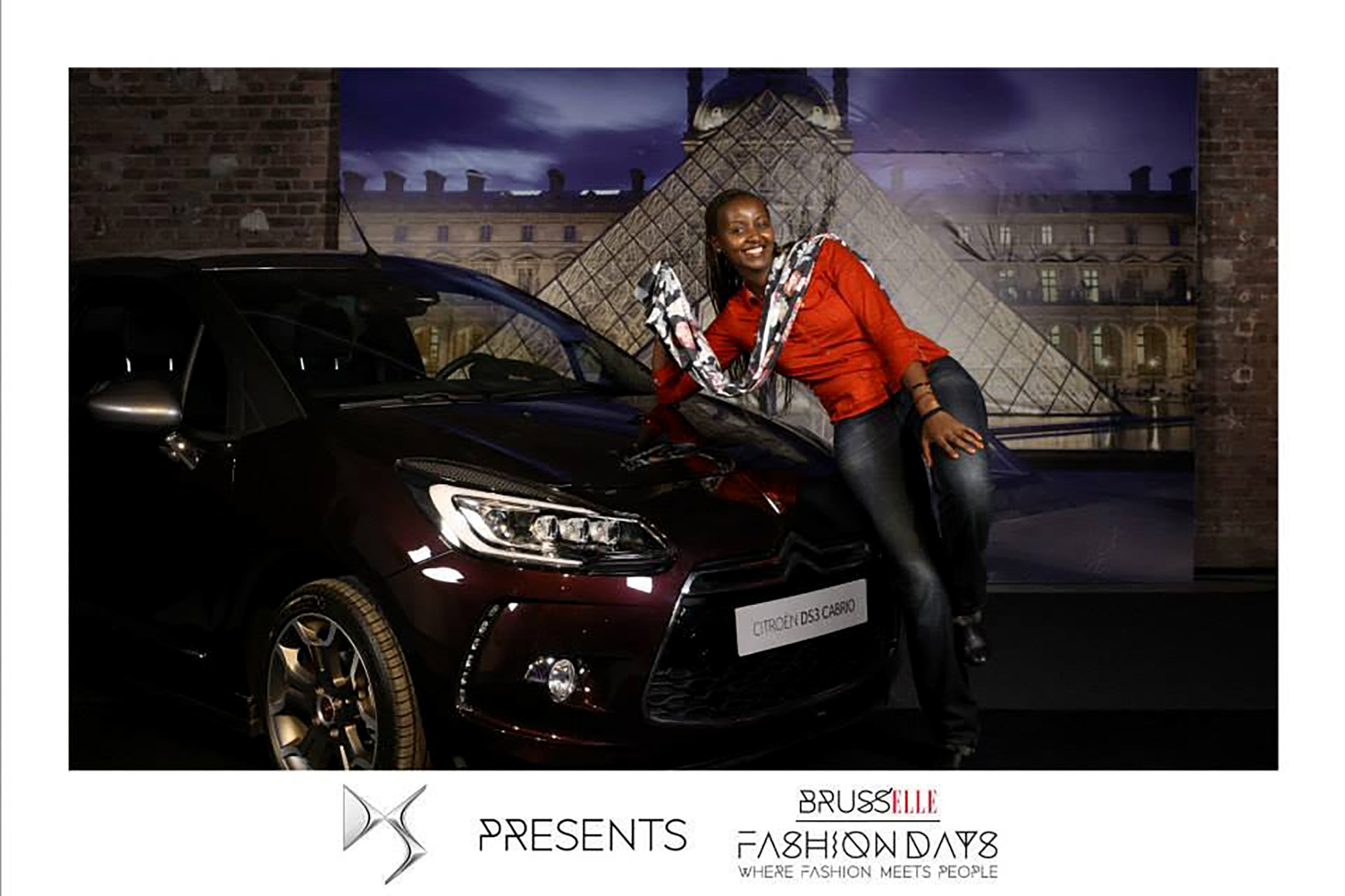 DS Expérience de Citroën Belux en collaboration avec la créatrice La Bellege aux Brussels Fashion Days 2014.