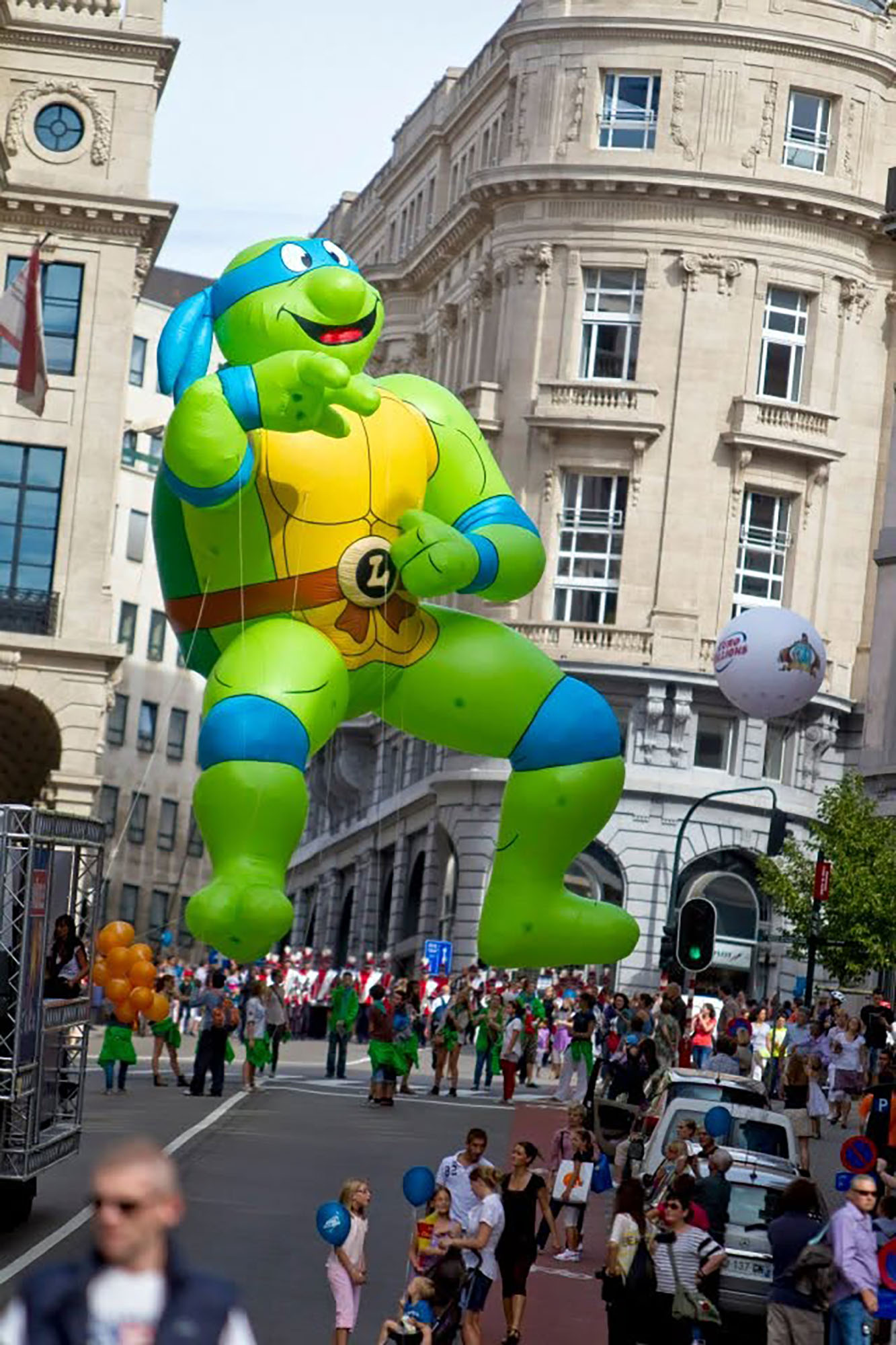 Balloon’s Day Parade, Fête de la BD, Bruxelles, 10 septembre 2011.