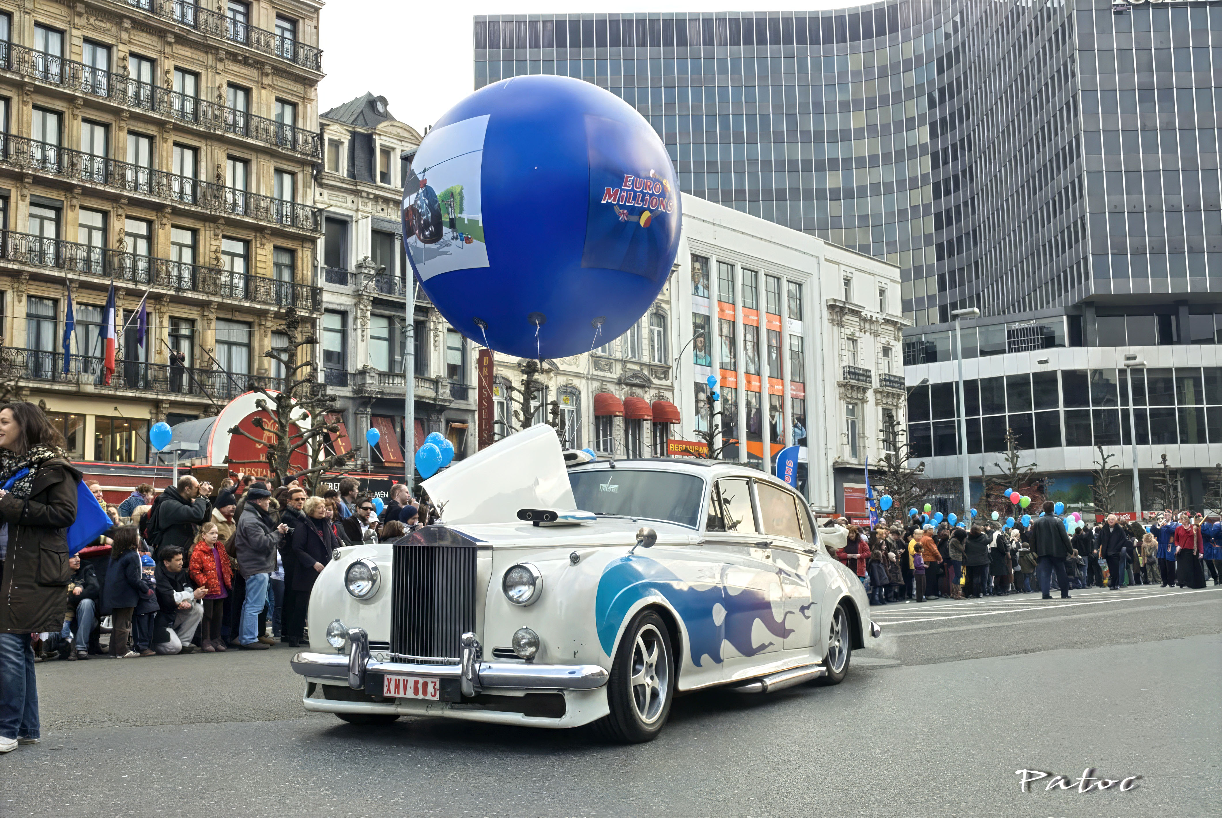Balloon’s Day Parade dans le centre de Bruxelles, 28 février 2009.