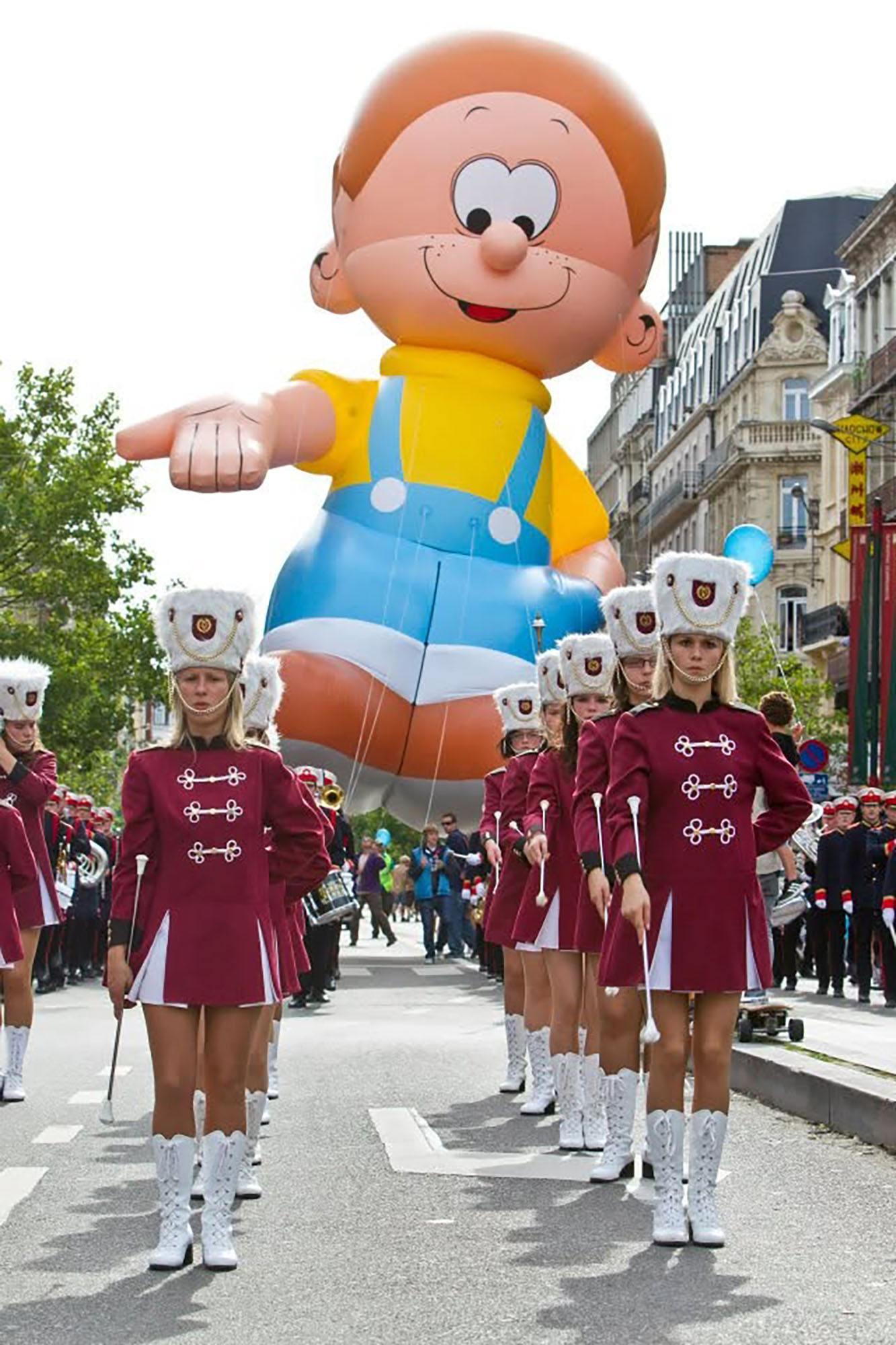 Balloon’s Day Parade, Fête de la BD, Bruxelles, 10 septembre 2011.