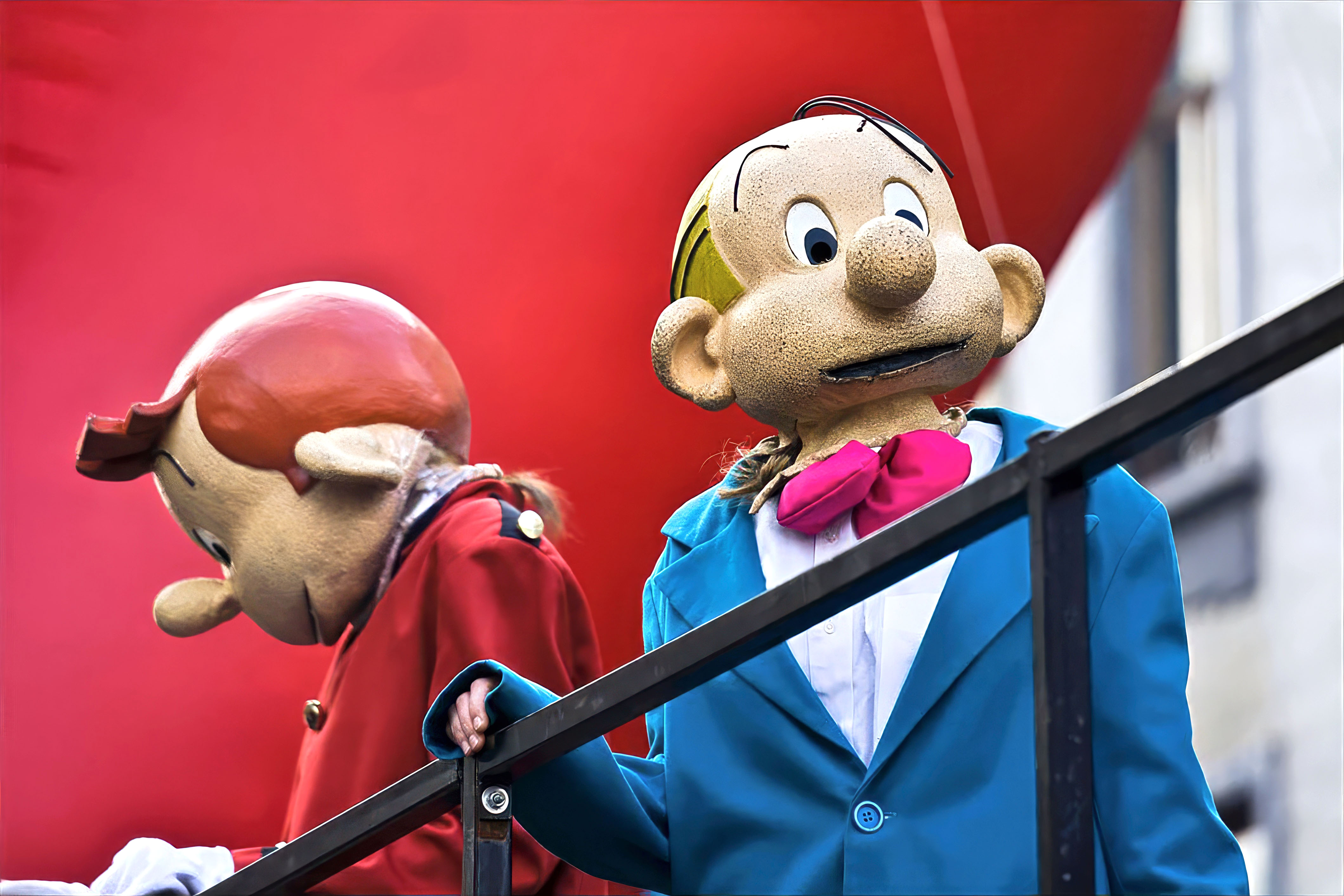 Balloon’s Day Parade dans le centre de Bruxelles, 28 février 2009.
