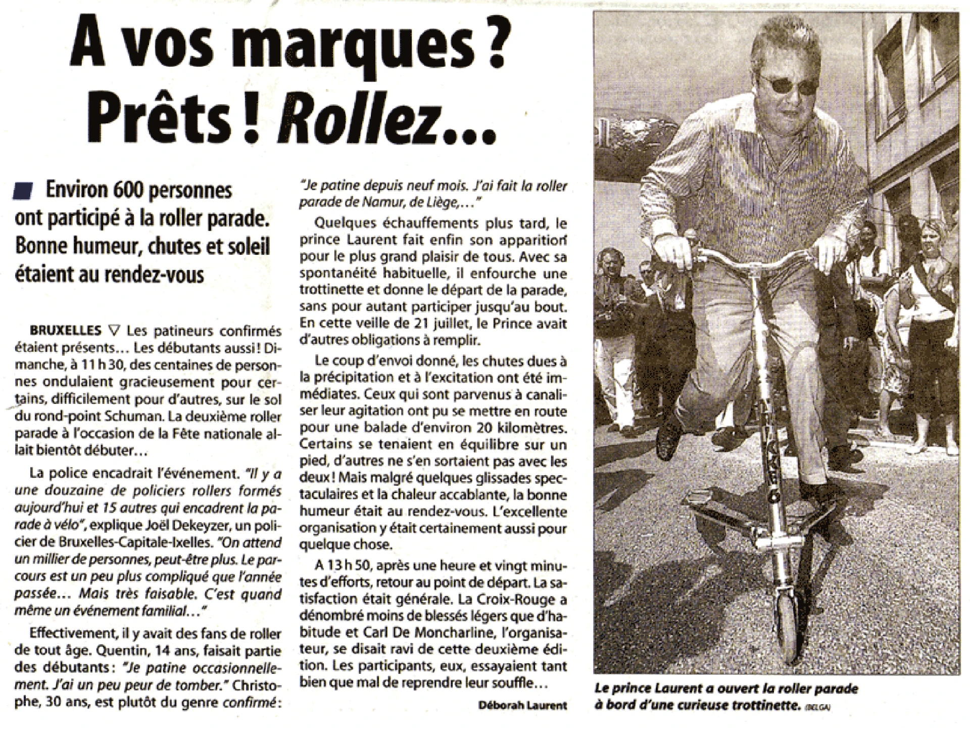 On your marks? Get set! Roll...