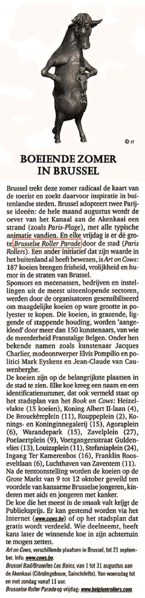 Fascinating summer in Brussels
