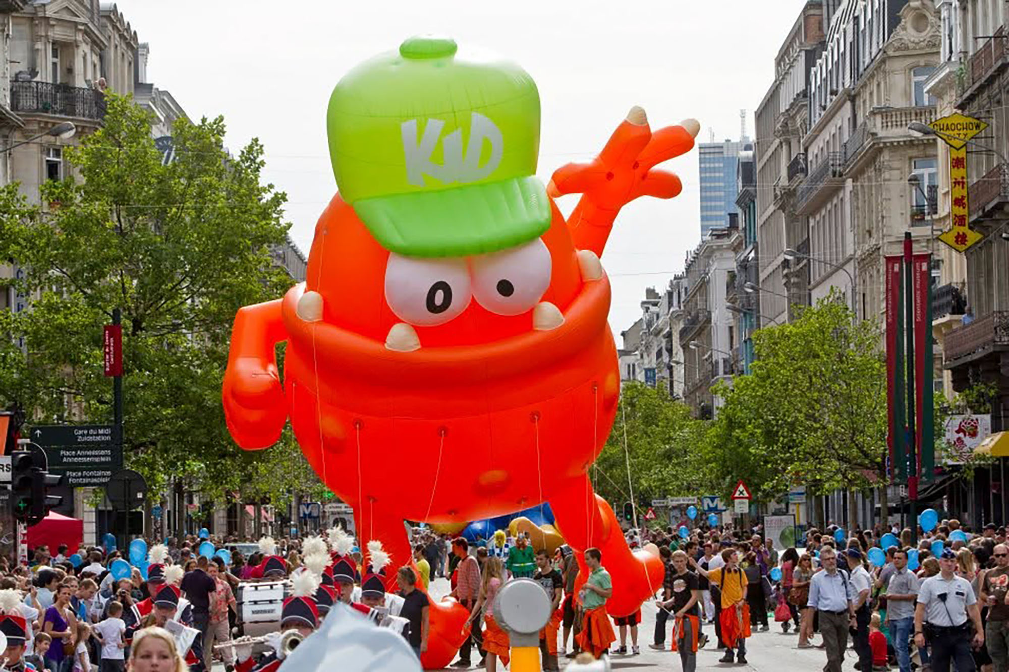 Balloon’s Day Parade, Fête de la BD, Bruxelles, 10 septembre 2011.