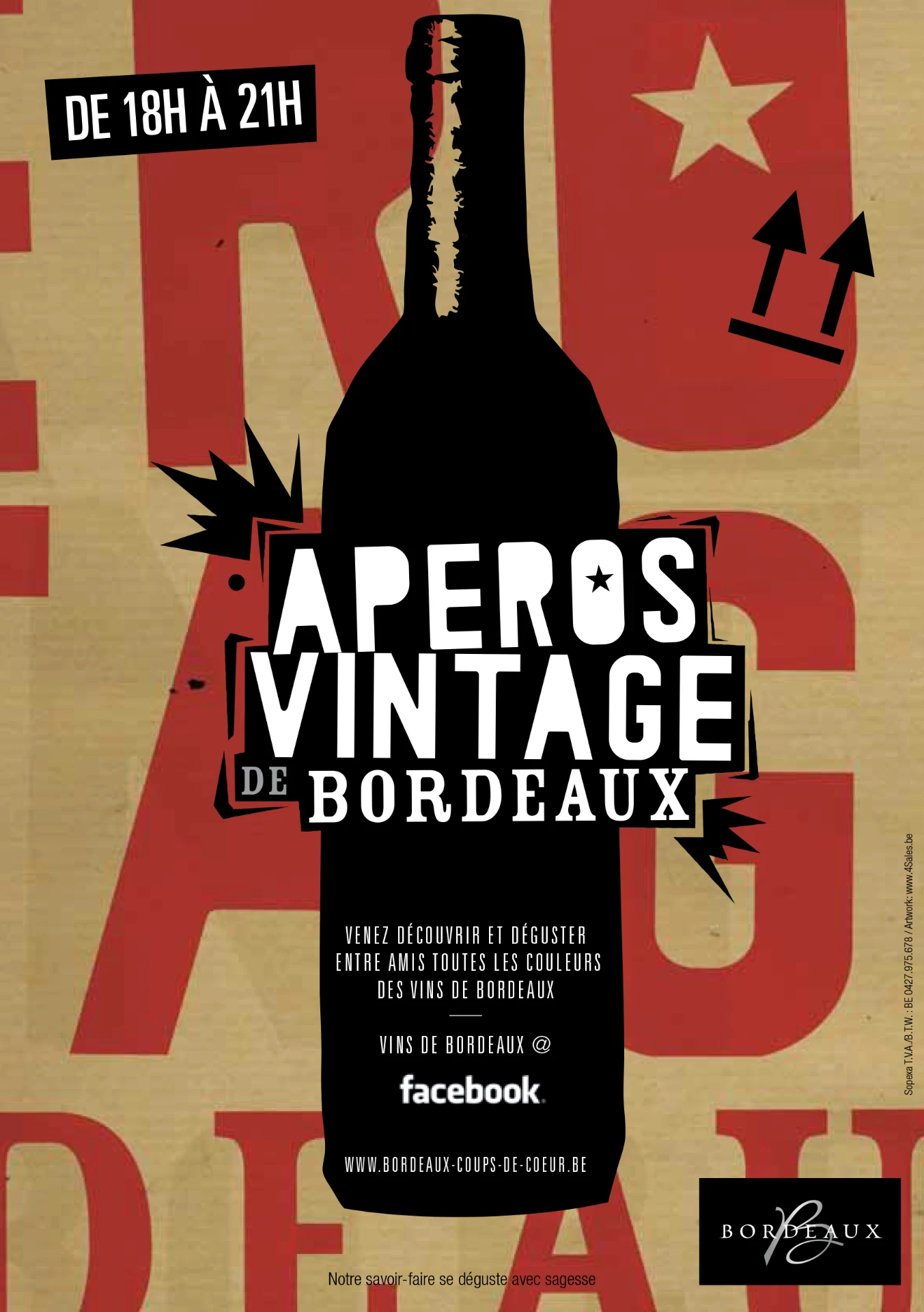 Apéros Vintage de Bordeaux · Automne 2011 - Bordeaux Expériences, 28/09-26/10/2011