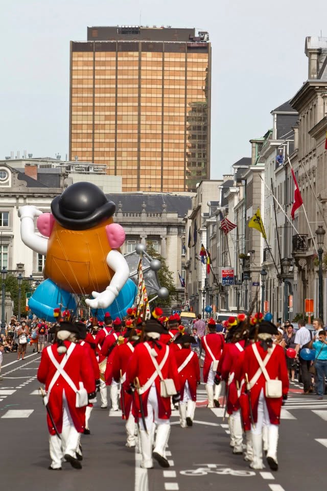 Balloon’s Day Parade, Fête de la BD, Bruxelles, 10 septembre 2011.