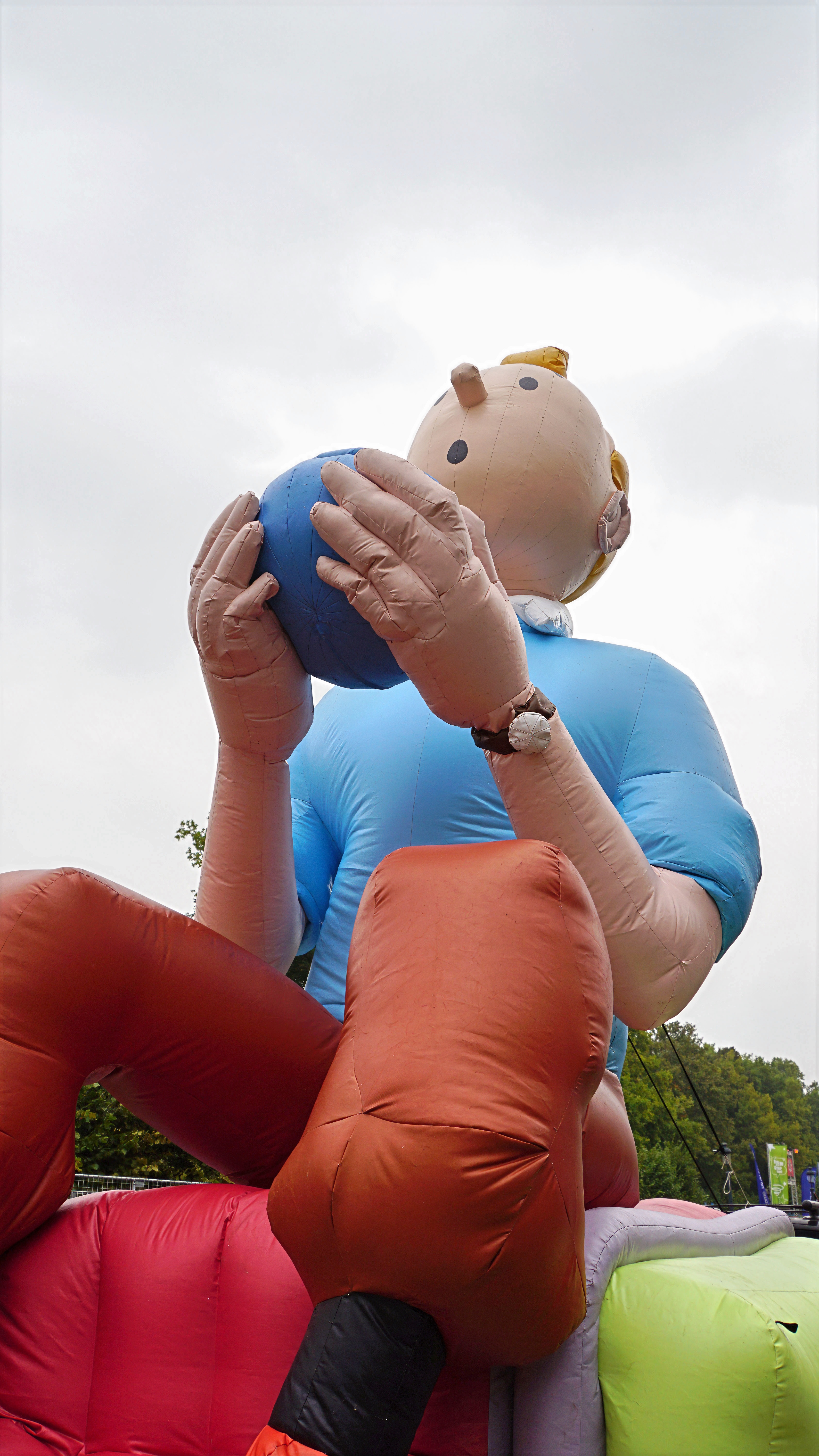 Balloon’s Day Parade, Fête de la BD, Bruxelles, 6 septembre 2014.