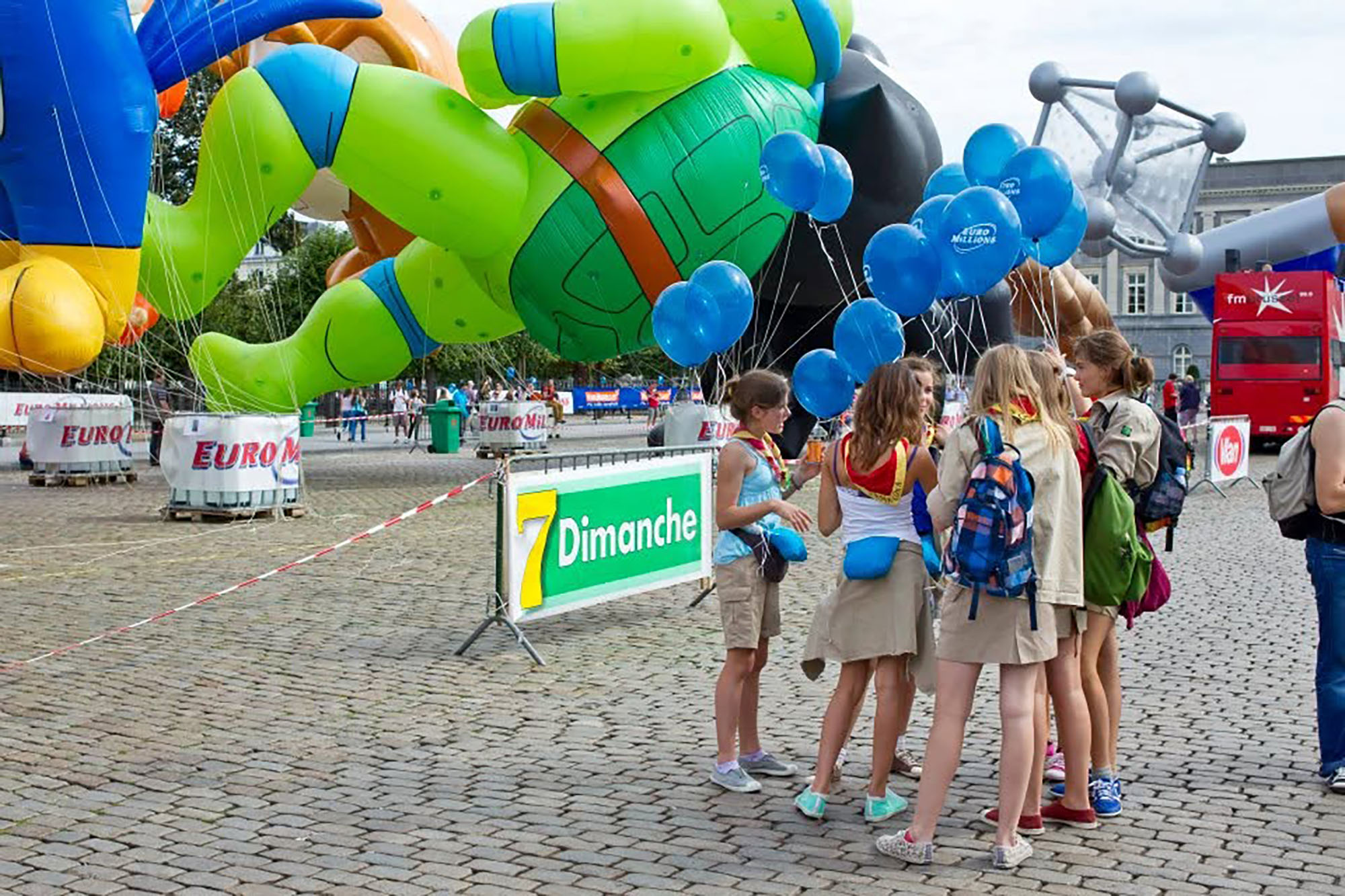 Balloon’s Day Parade, Fête de la BD, Bruxelles, 10 septembre 2011.