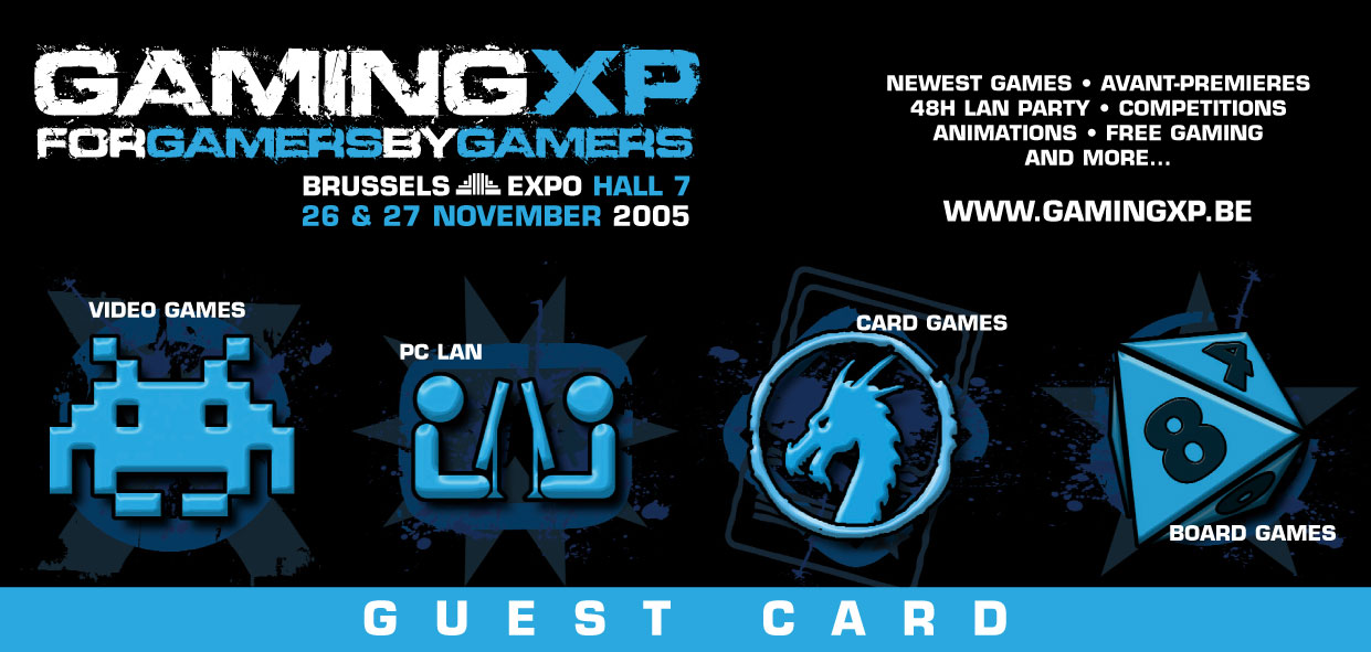 Guest Card - Gaming XP, 26-27/11/2005