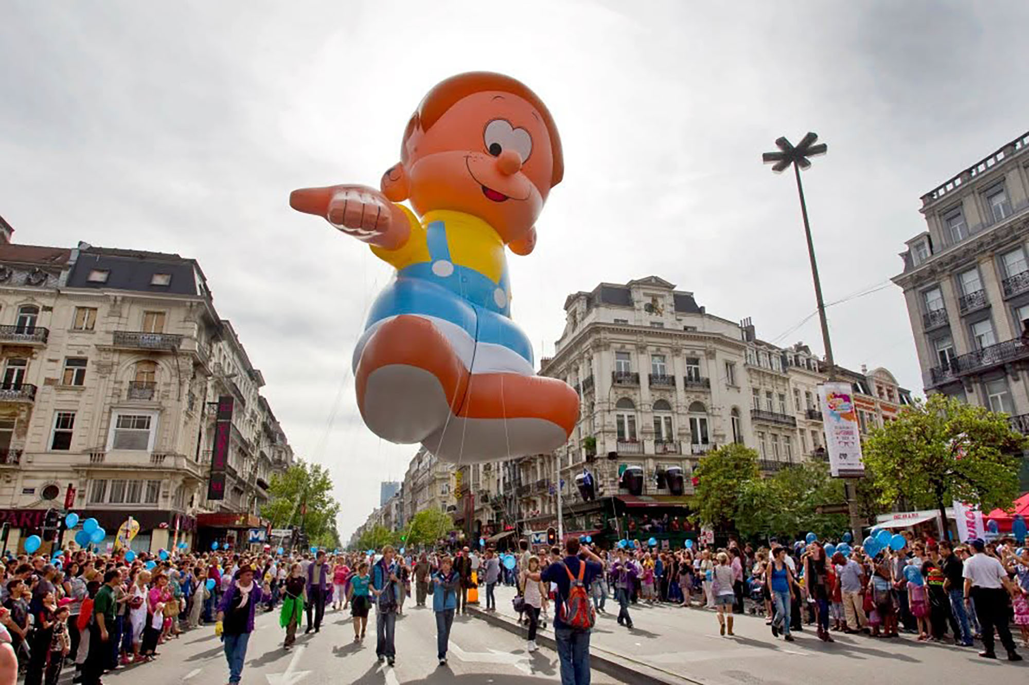 Balloon’s Day Parade, Fête de la BD, Bruxelles, 10 septembre 2011.