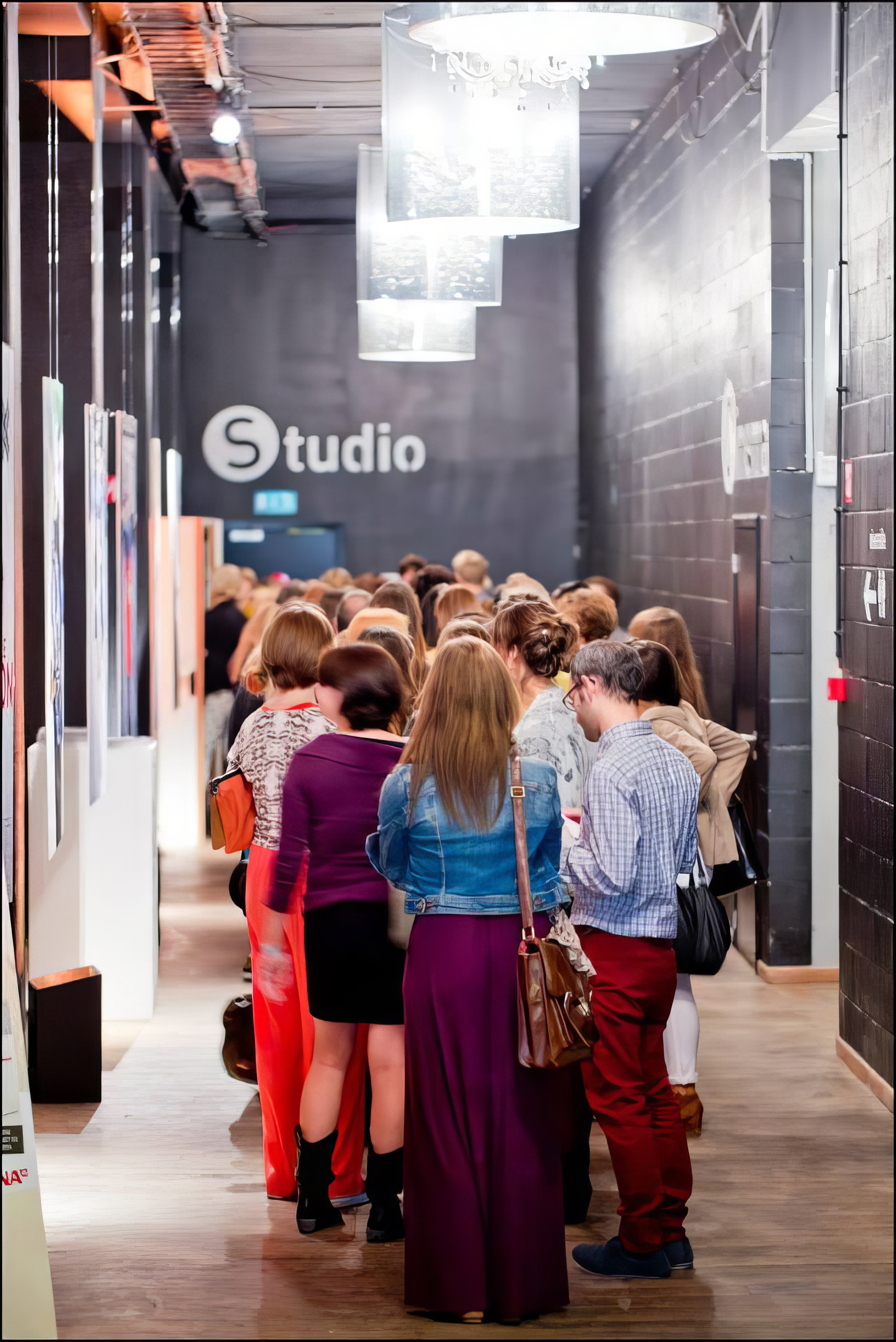 Salle des Brussels Fashion Days 2013.