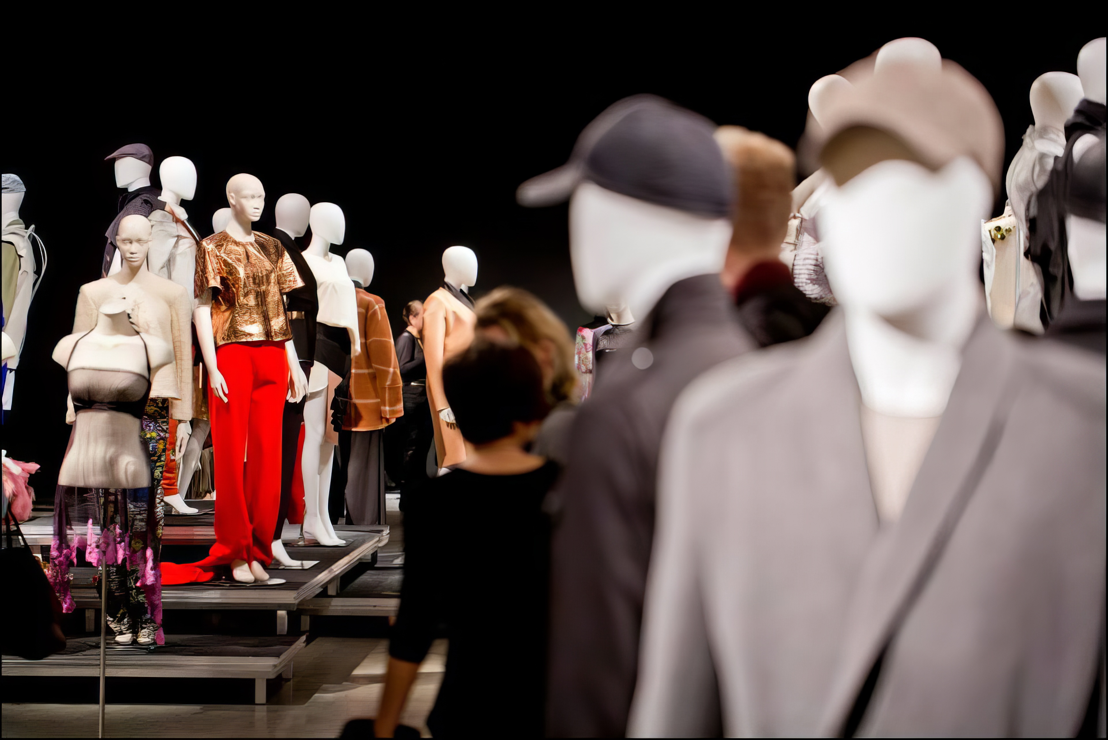 Mannequins des Brussels Fashion Days 2013.