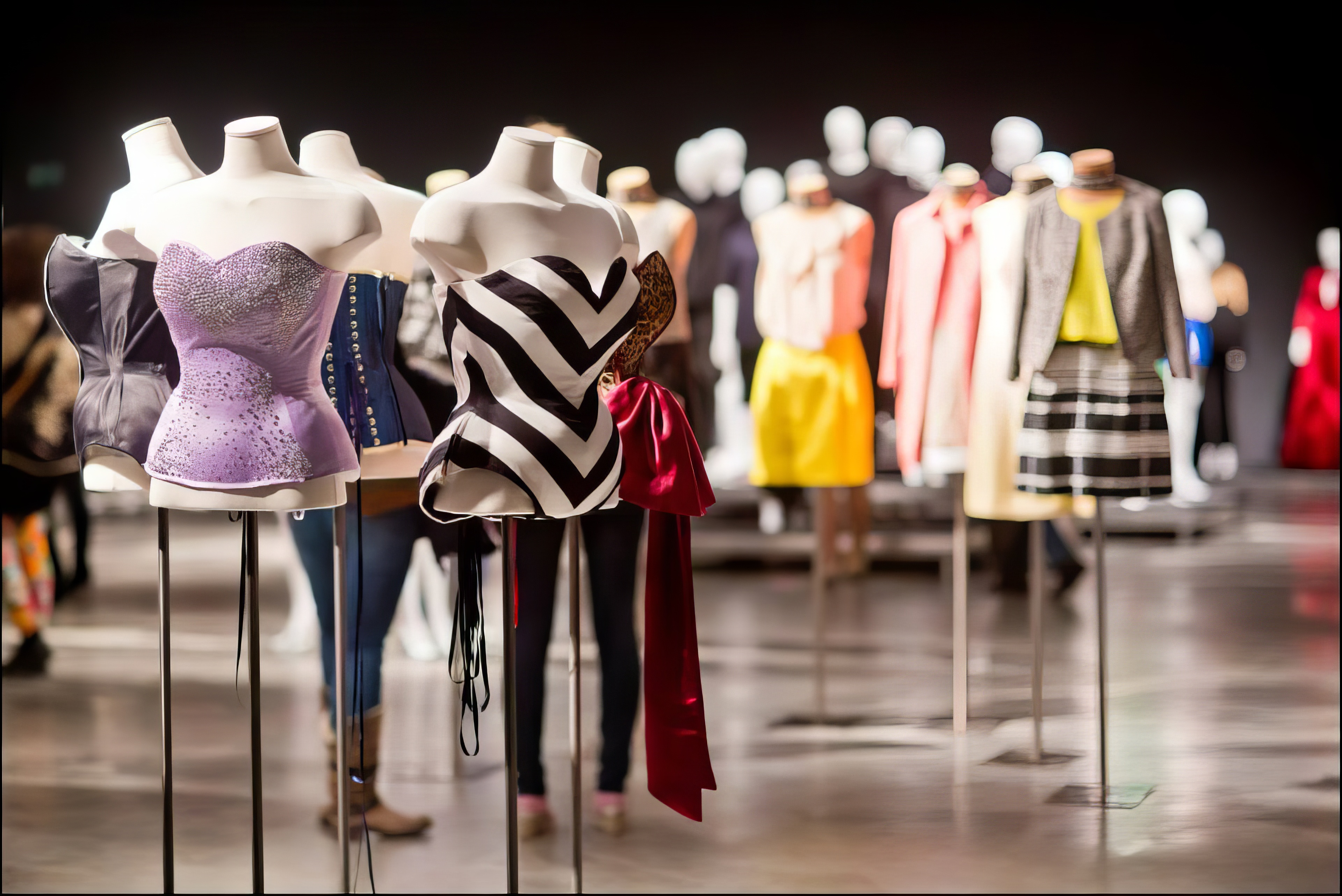 Mannequins des Brussels Fashion Days 2013.