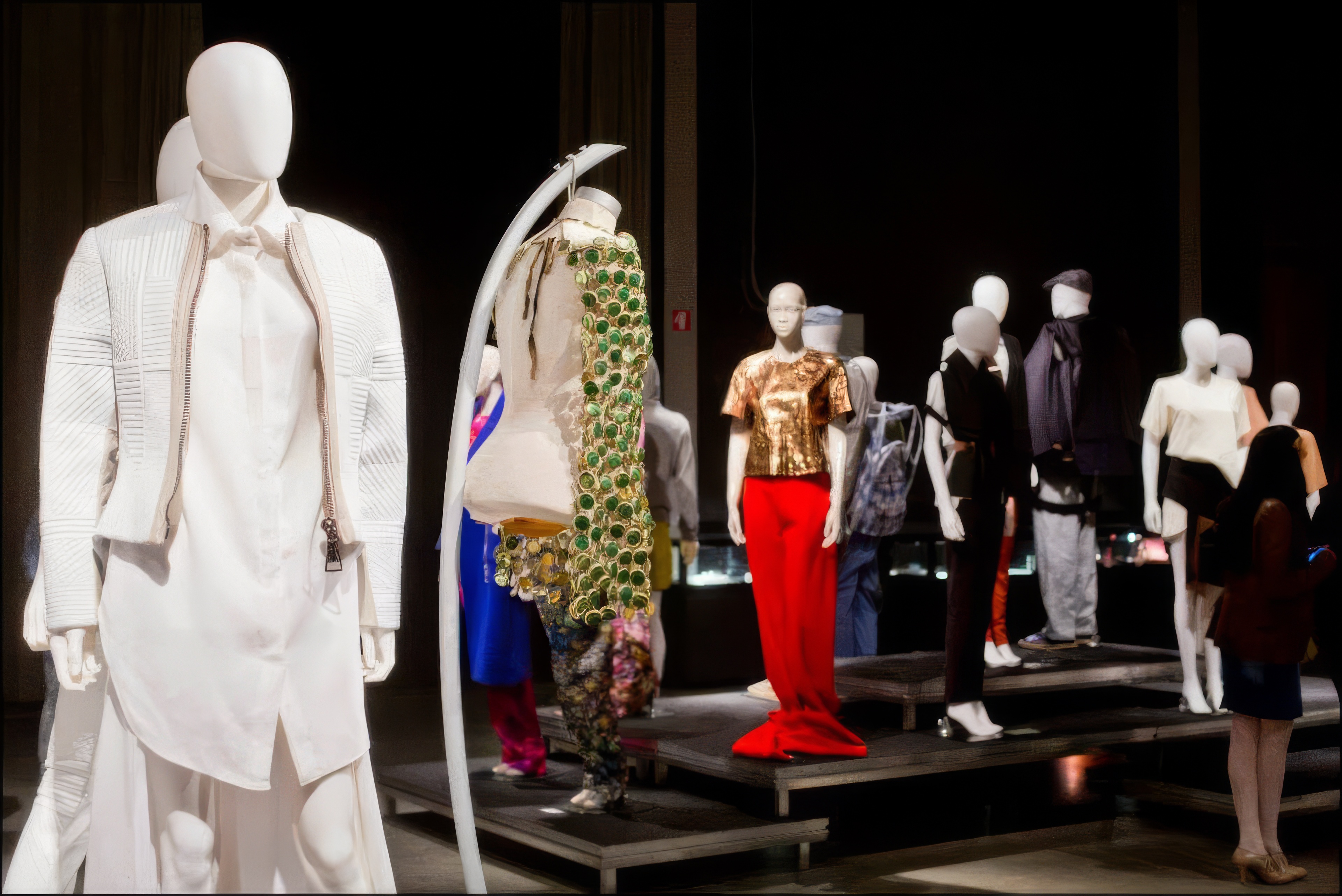 Mannequins des Brussels Fashion Days 2013.