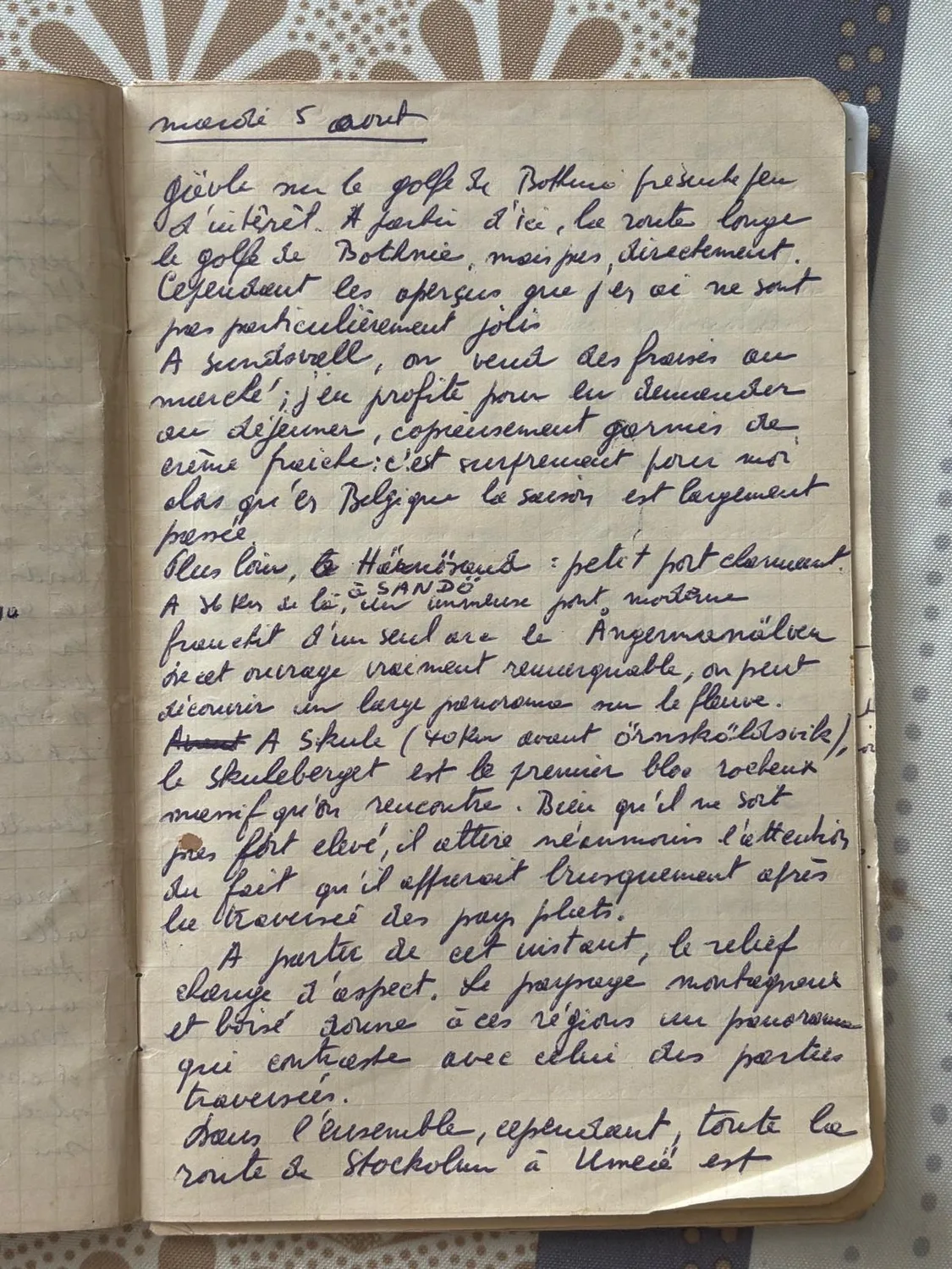 Carnet, page 5