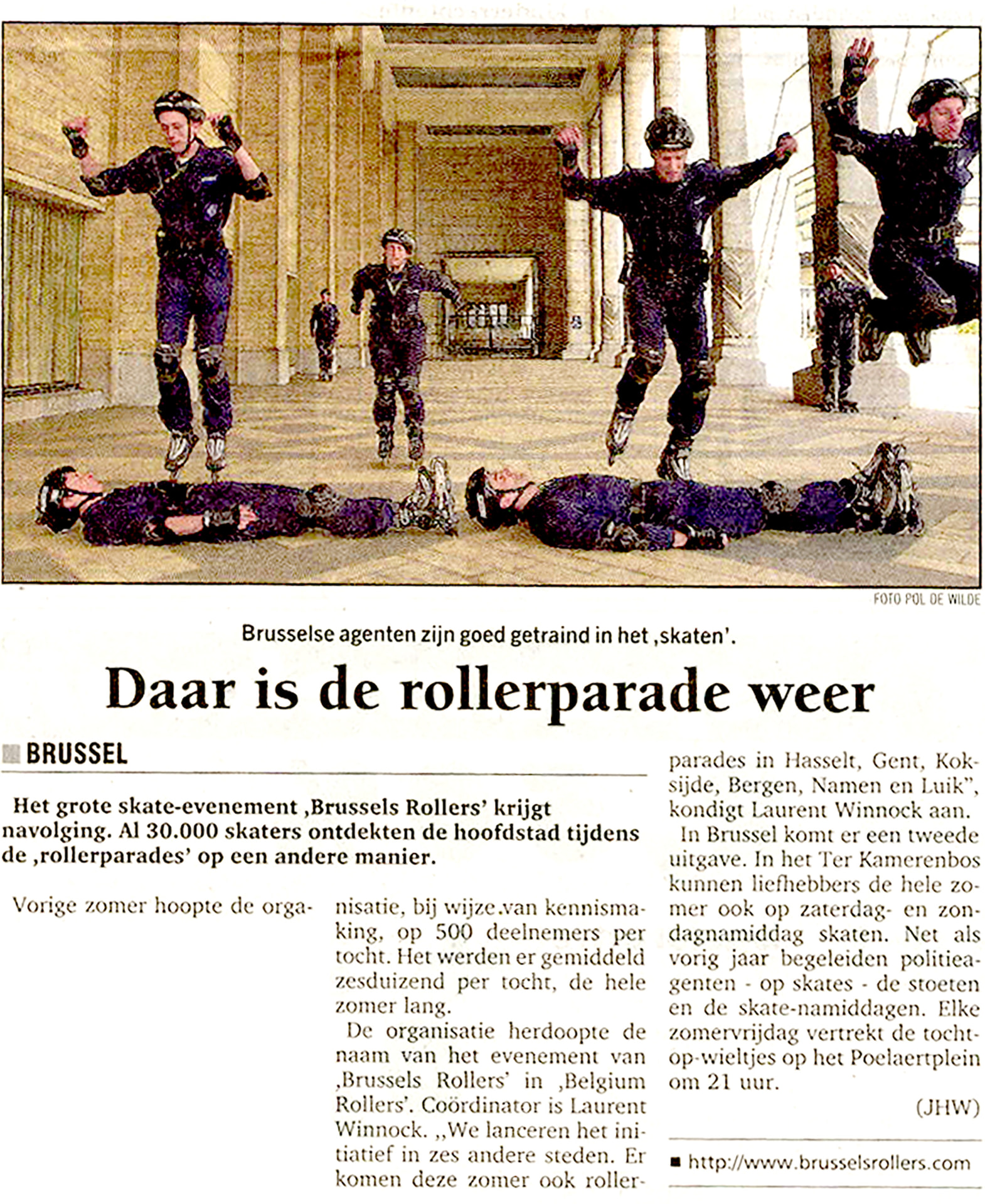 The roller parade is back again