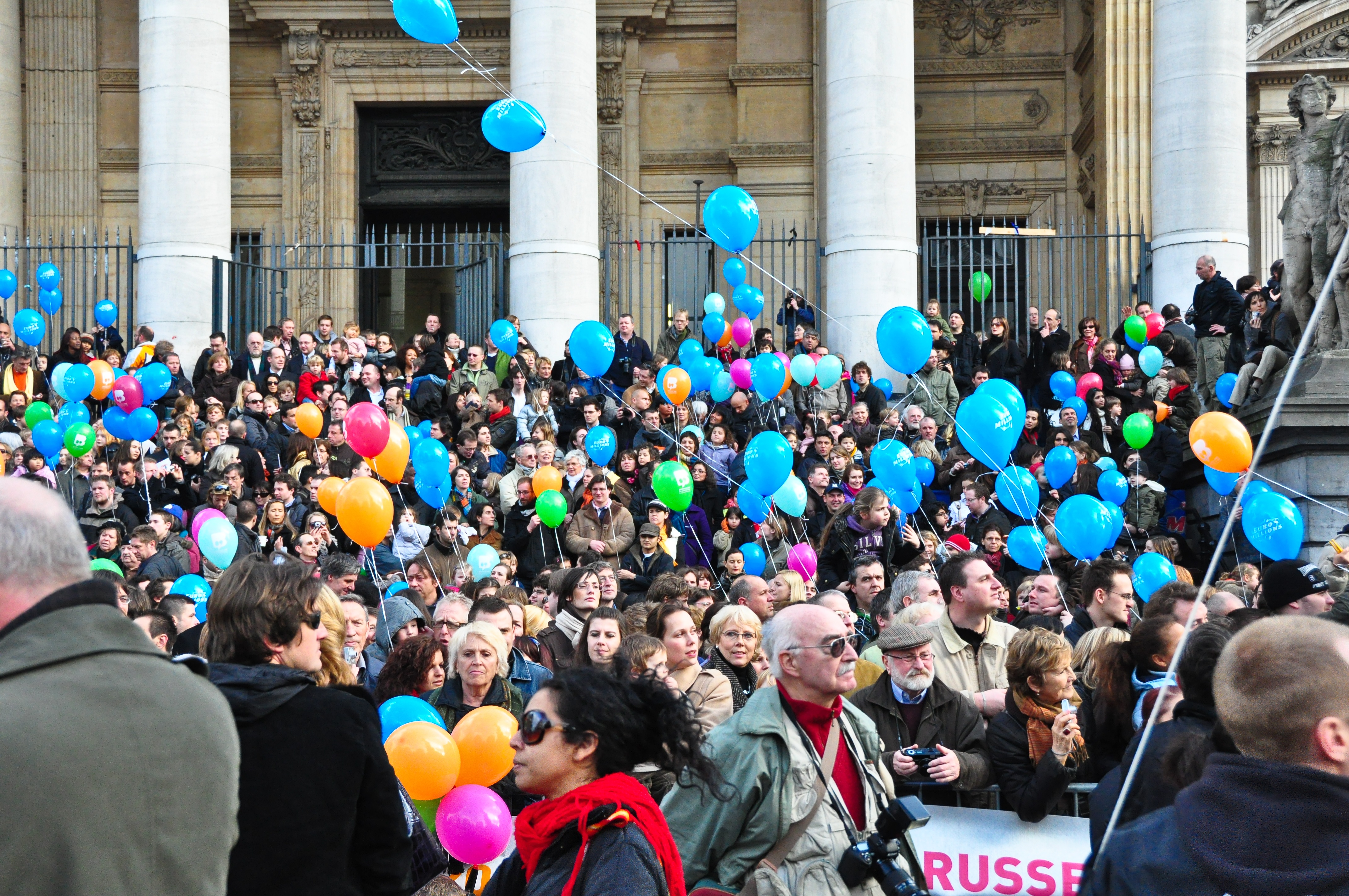 Balloon’s Day Parade dans le centre de Bruxelles, 28 février 2009.